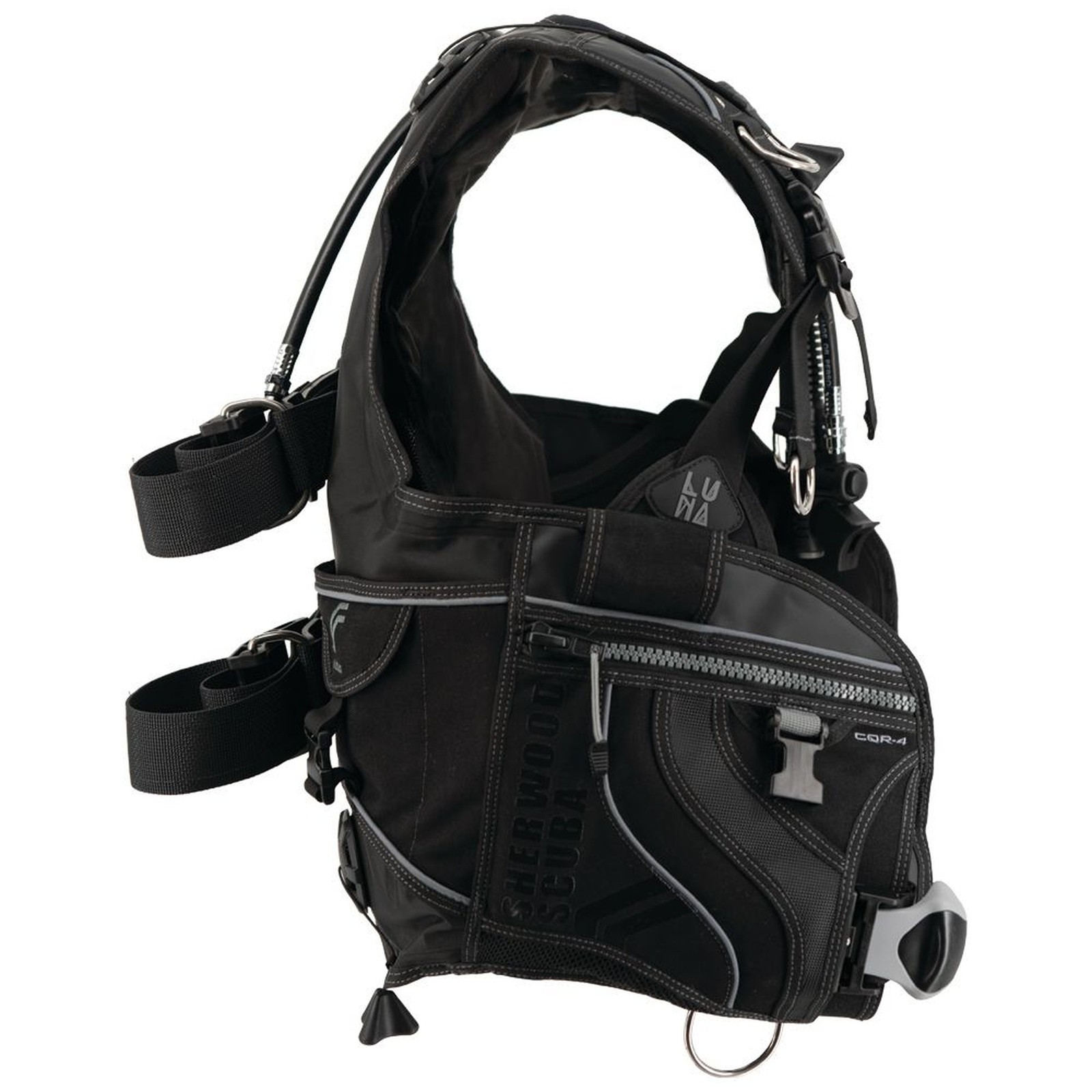 SHERWOOD Luna Weight Integrated Medium Phantom Scuba Diving Jacket Style BCD