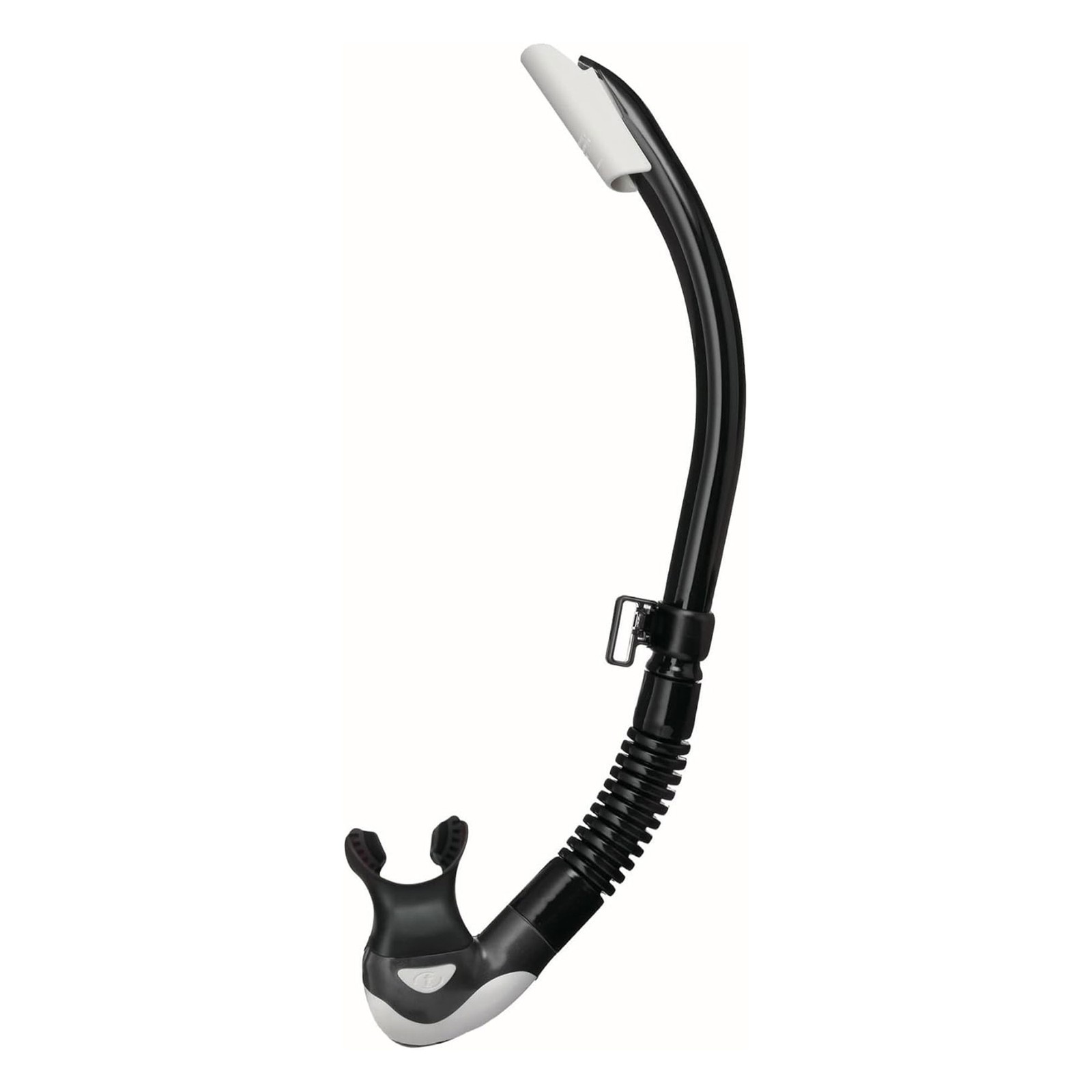 TUSA Platina II Hyperdry White/Black Silicone Diving Snorkel (SP-170QB-W)