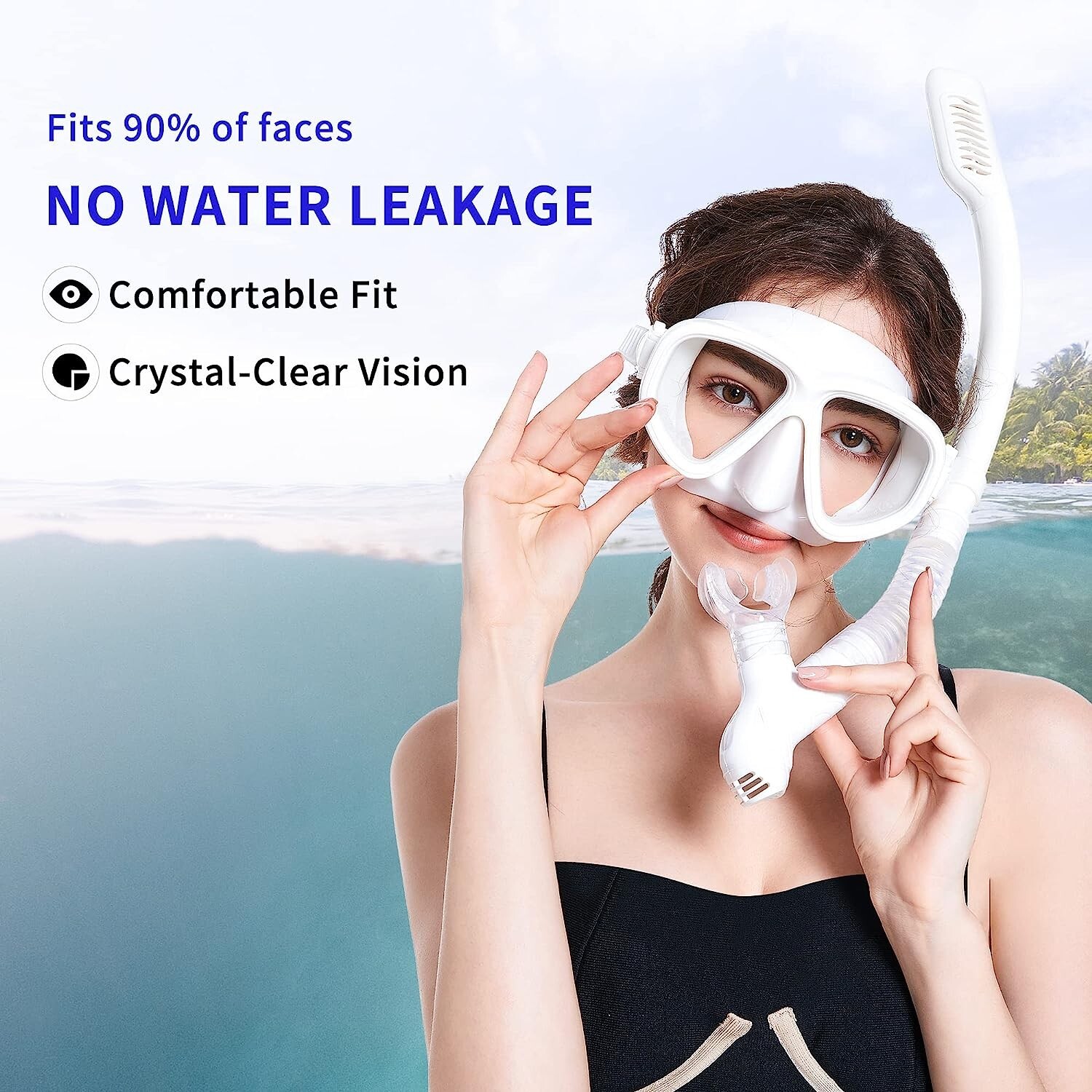 SwimStars Premium Snorkel Set w/ Anti-Fog Mask – FAST FREE SHIPPING!!!!!