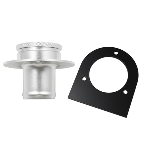 2″ Remote Fuel Cell Filler 17-2530 Aluminum Remote Fuel Tank Filler Neck with