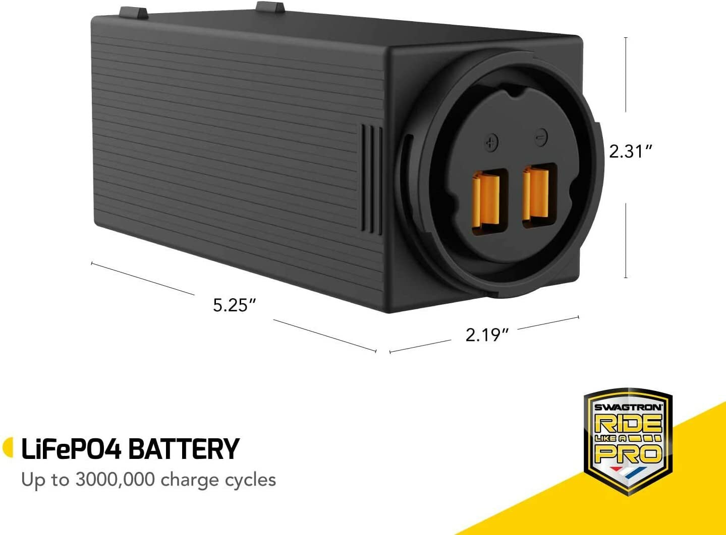 Swagtron LF1 Underwater Scooter Replacement Battery Quick Charge Flight-Friendly