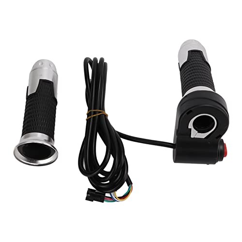 Throttle Grips, 1 Pair 12V‑99V Universal Electric Throttle Grips Handlebar, 3