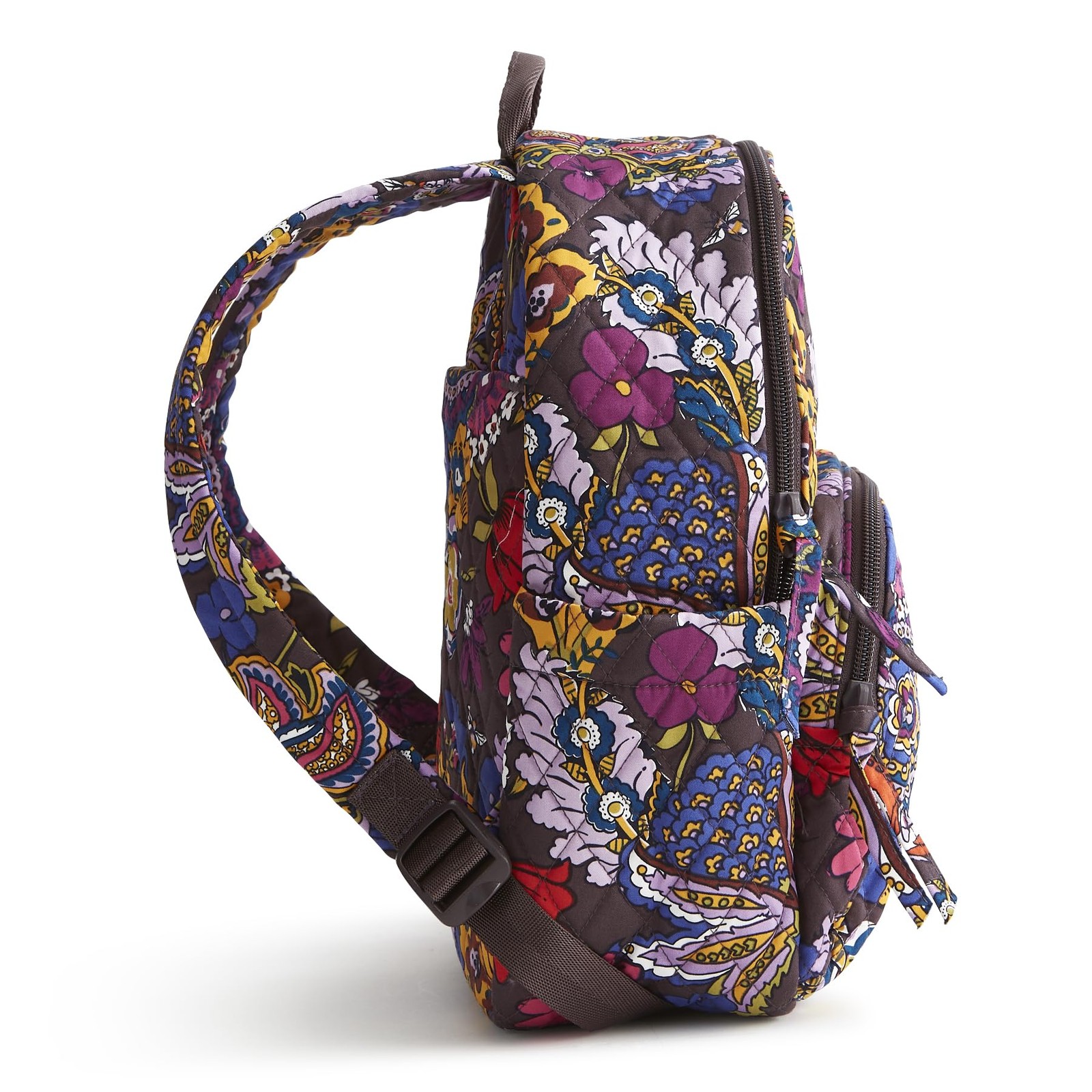 Vera Bradley Women’s Premium Cotton Small Banbury One Size, Colorful Bouquet