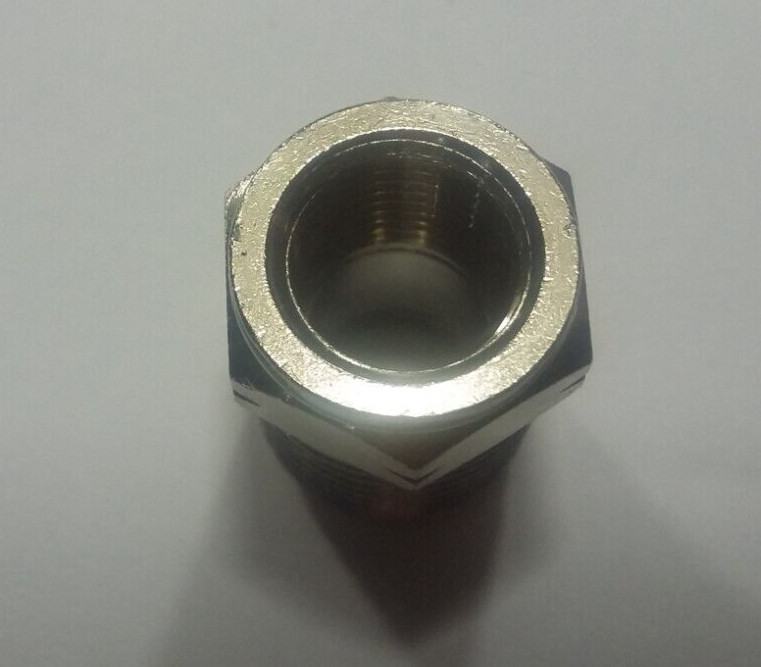 Hookah diving Trident Adapter 1/4 NPT x 3/8 x 24 Scuba Fits 2nd Stage LP line
