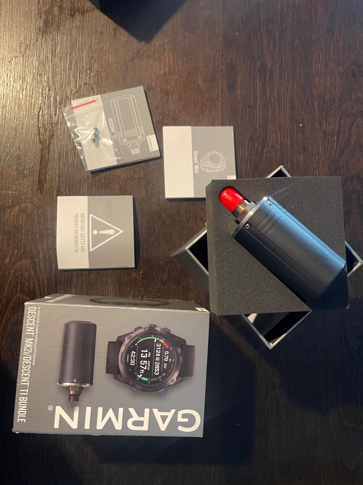 Garmin Descent Mk2i T1 Bundle – Carbon Gray
