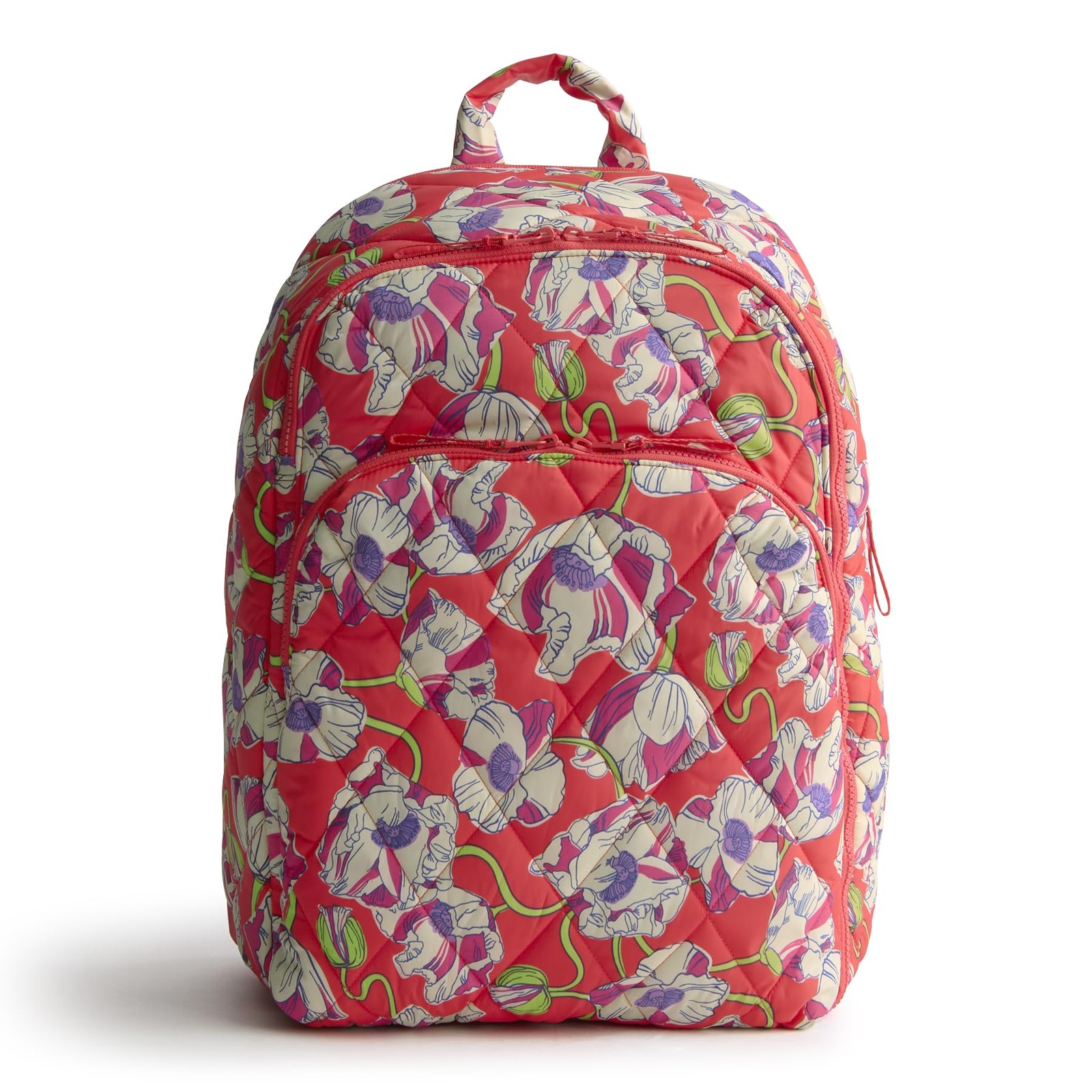 Vera Bradley Women’s Featherweight Westover Hybrid One Size, Swirling Poppies