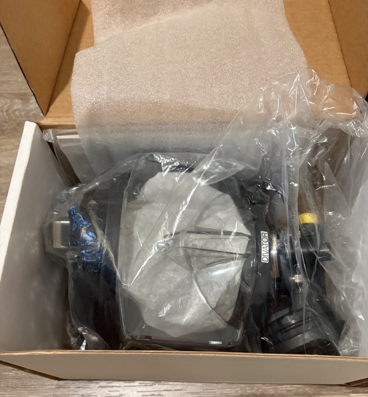 Interspiro Divator MKII Full Face Mask W/Buddy Phone & More – NEW -Fast Shipping