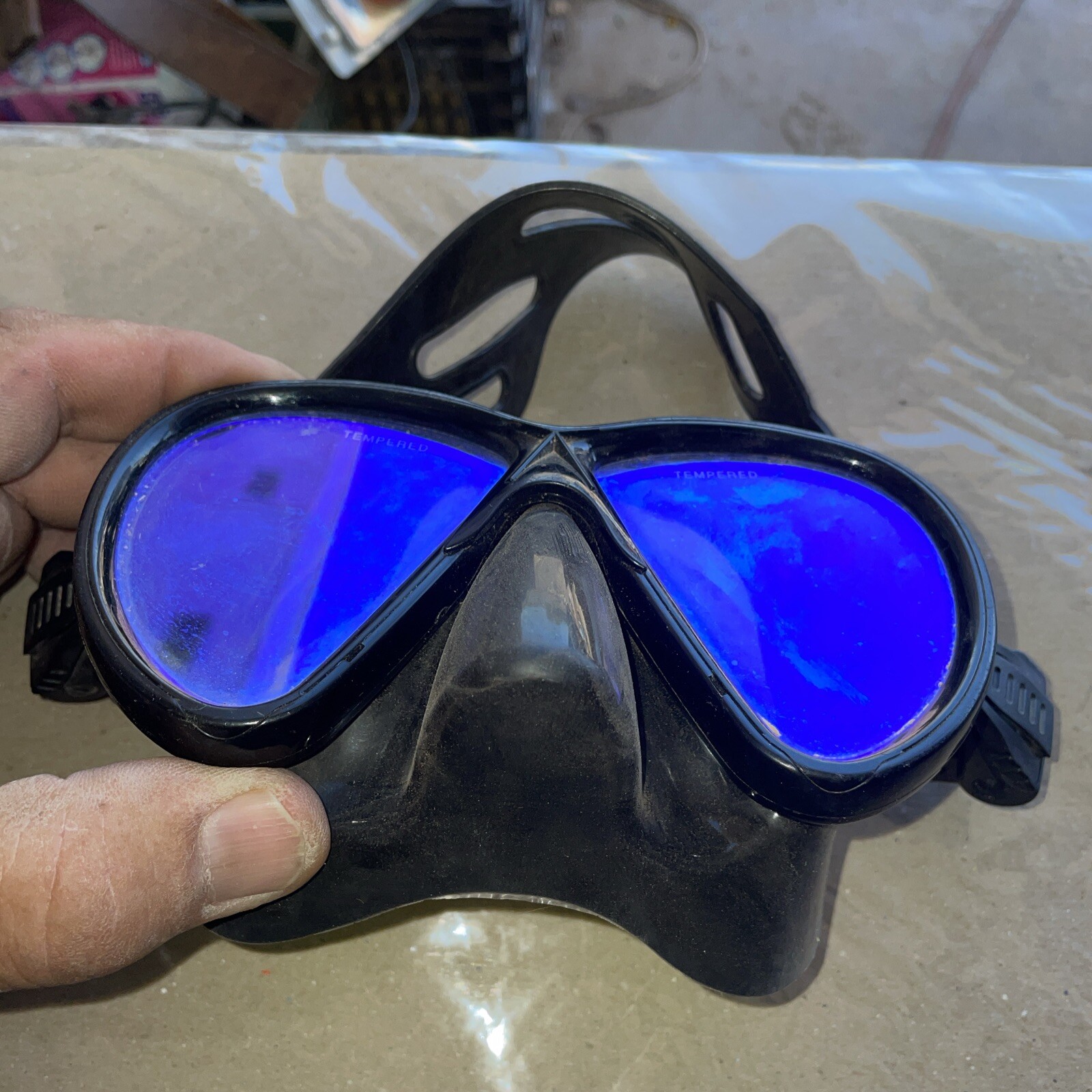 Guardian CHROMA HD Pro Scuba Snorkeling Frameless Silicone Dive Mask /Goggles