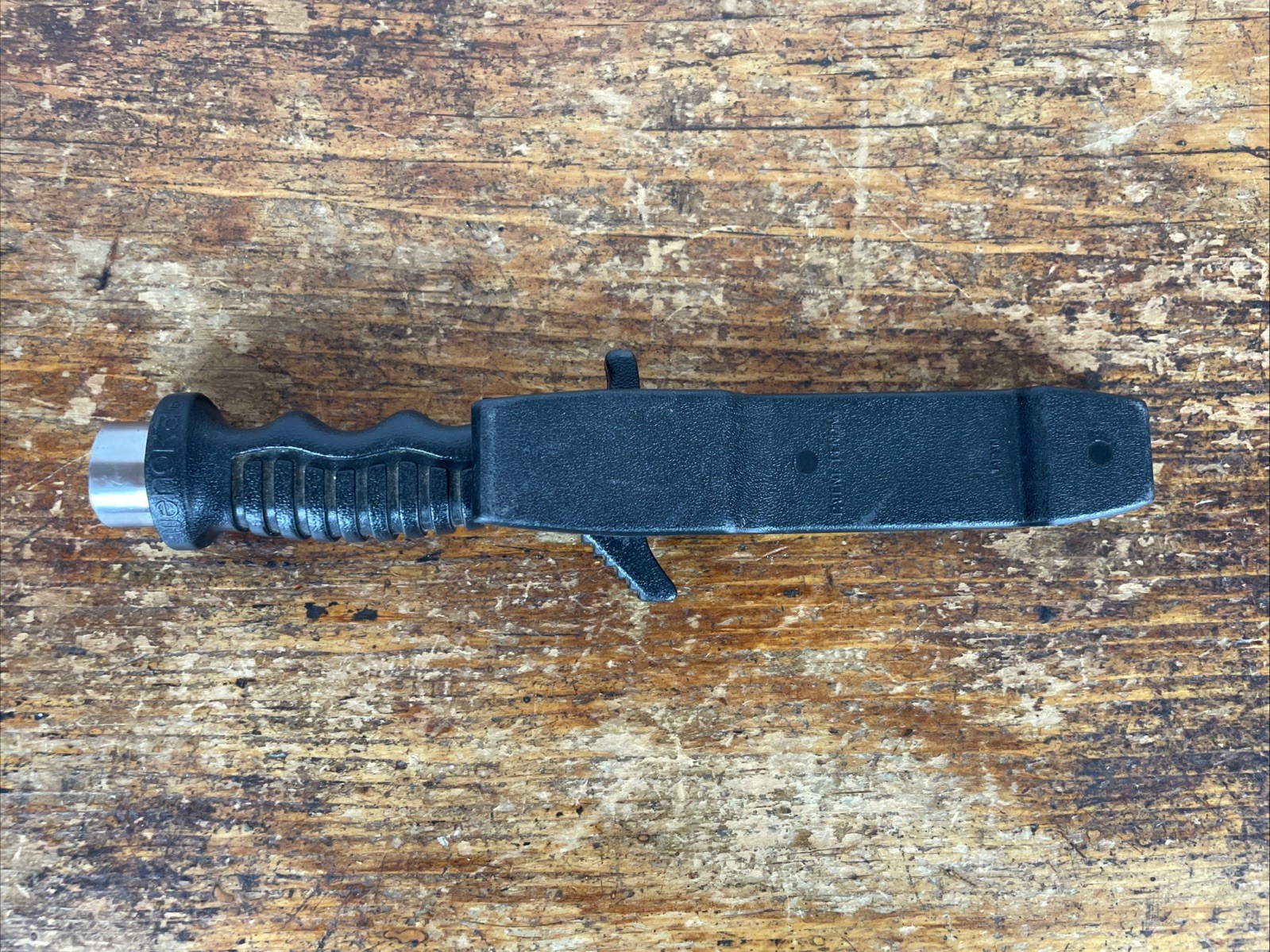 Wenoka 8635 Fixed Blade Dive Knife With Sheath 304-SS – Black- Japan