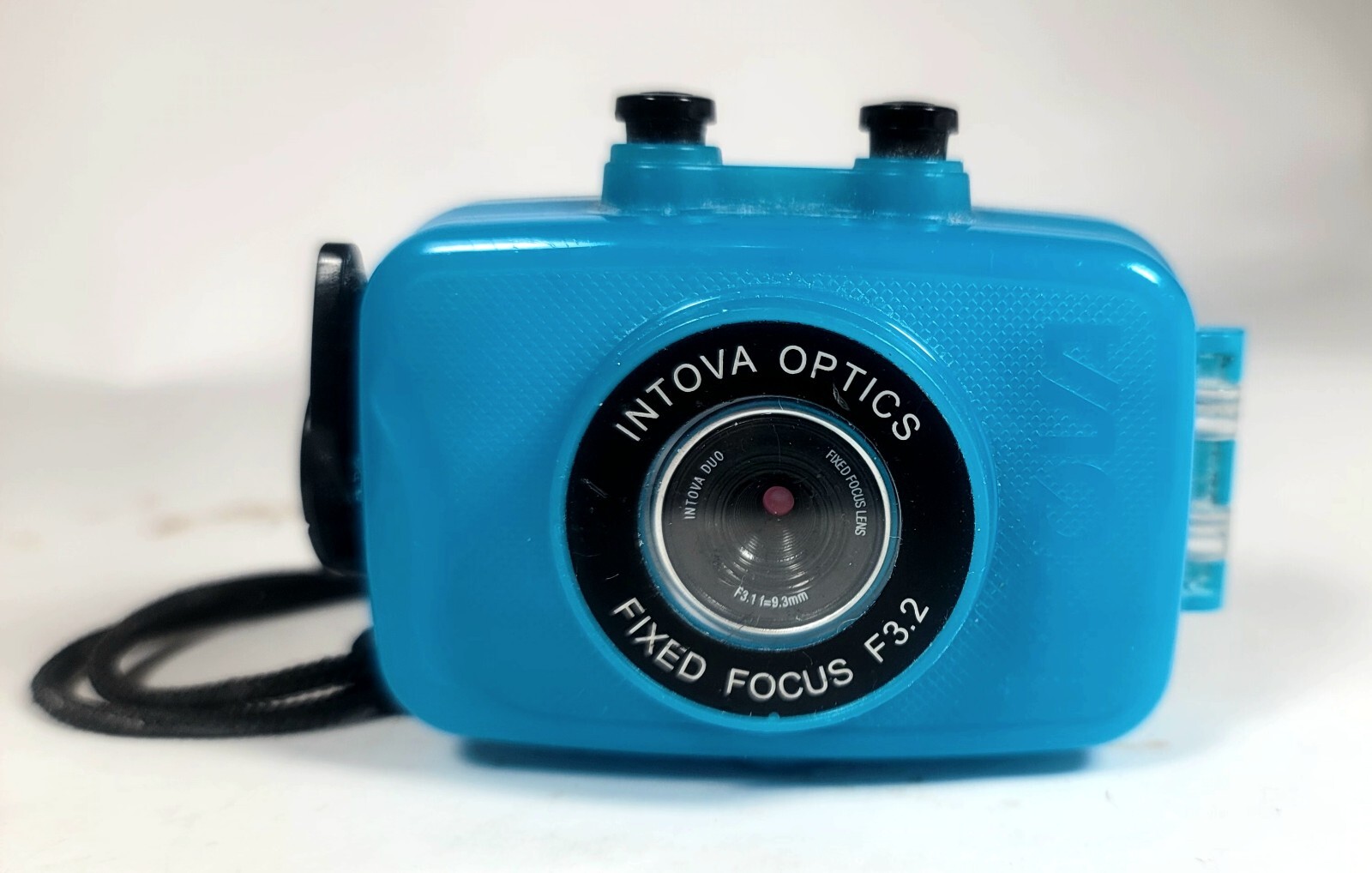 Intova Duo Blue Underwater Waterproof Digital Sports Camera In Waterproof Case