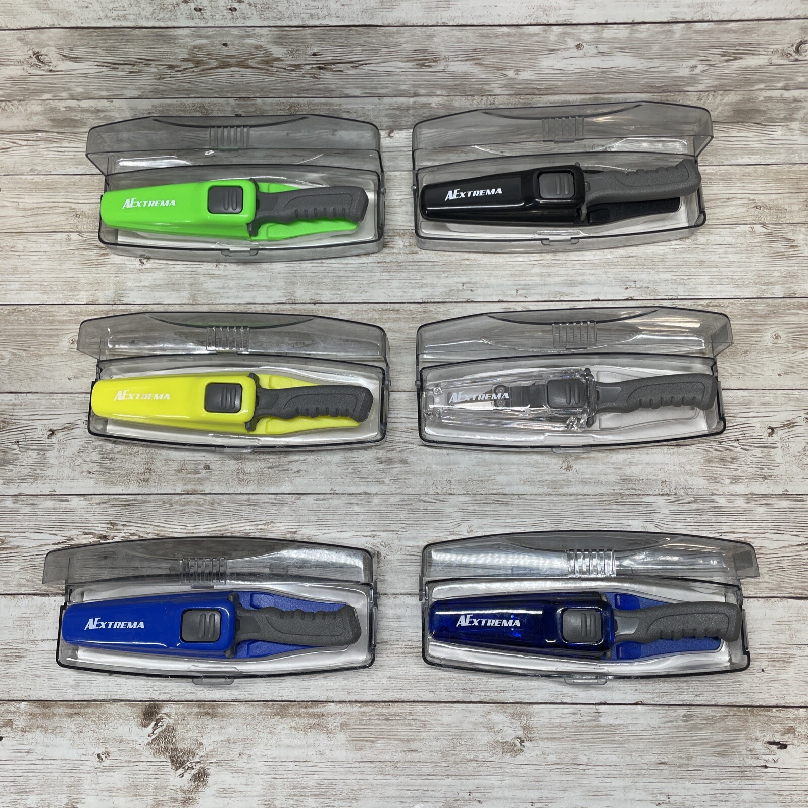 AExtrema Serrated Scuba Dive Snorkeling Mini BC BCD Backup Knife 6in 3 1/8 Blade