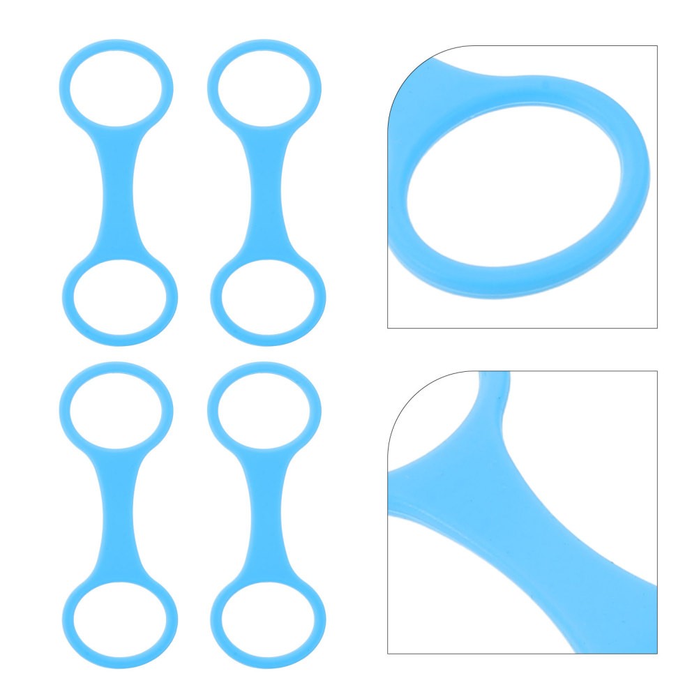 6pcs Silicone Snorkel Keeper – Scuba Diving Holder – Dive Mask Retainer Holder