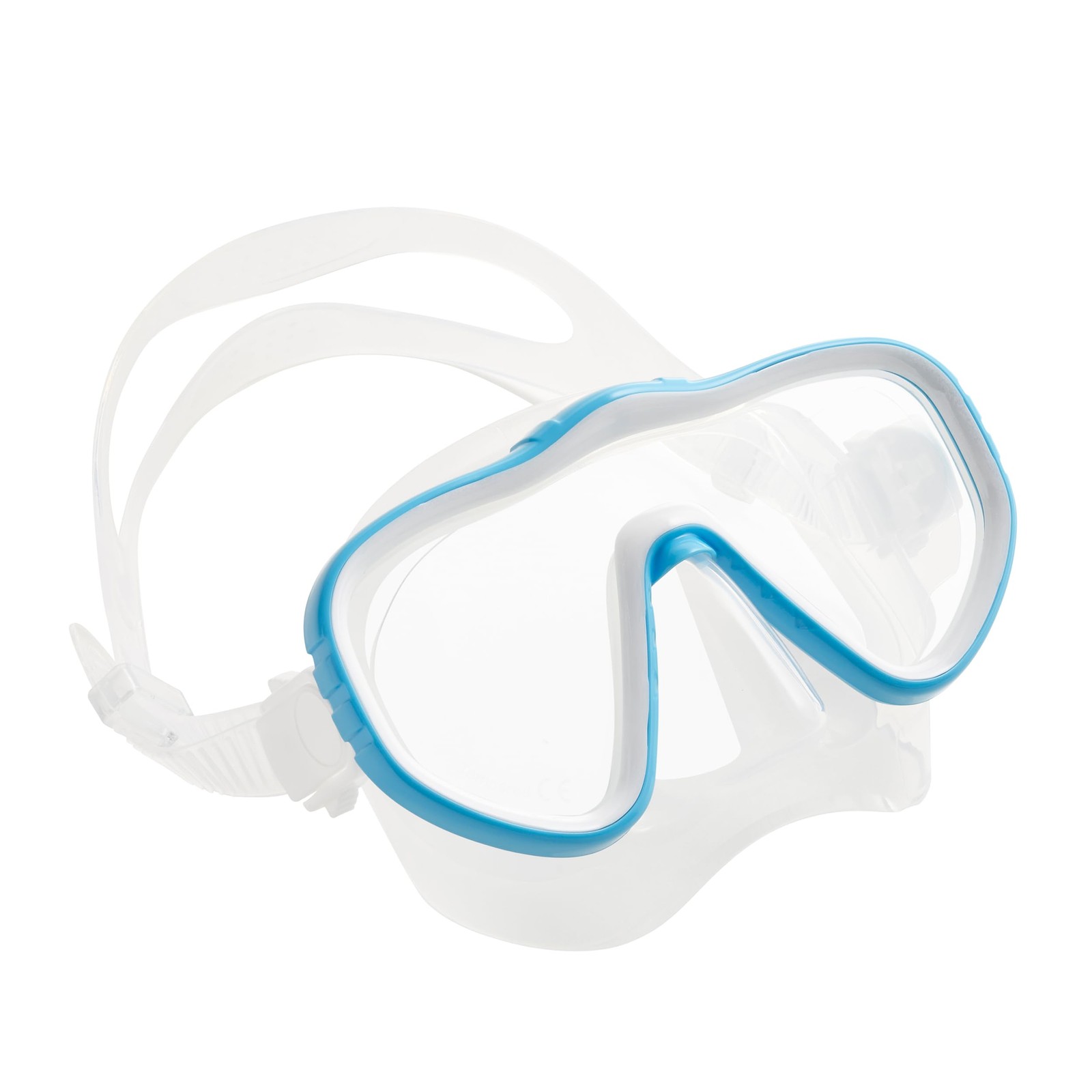 Scuba Diving – Tempered Single Lens Glass Anti-Fog Snorkel for Adults with Le…