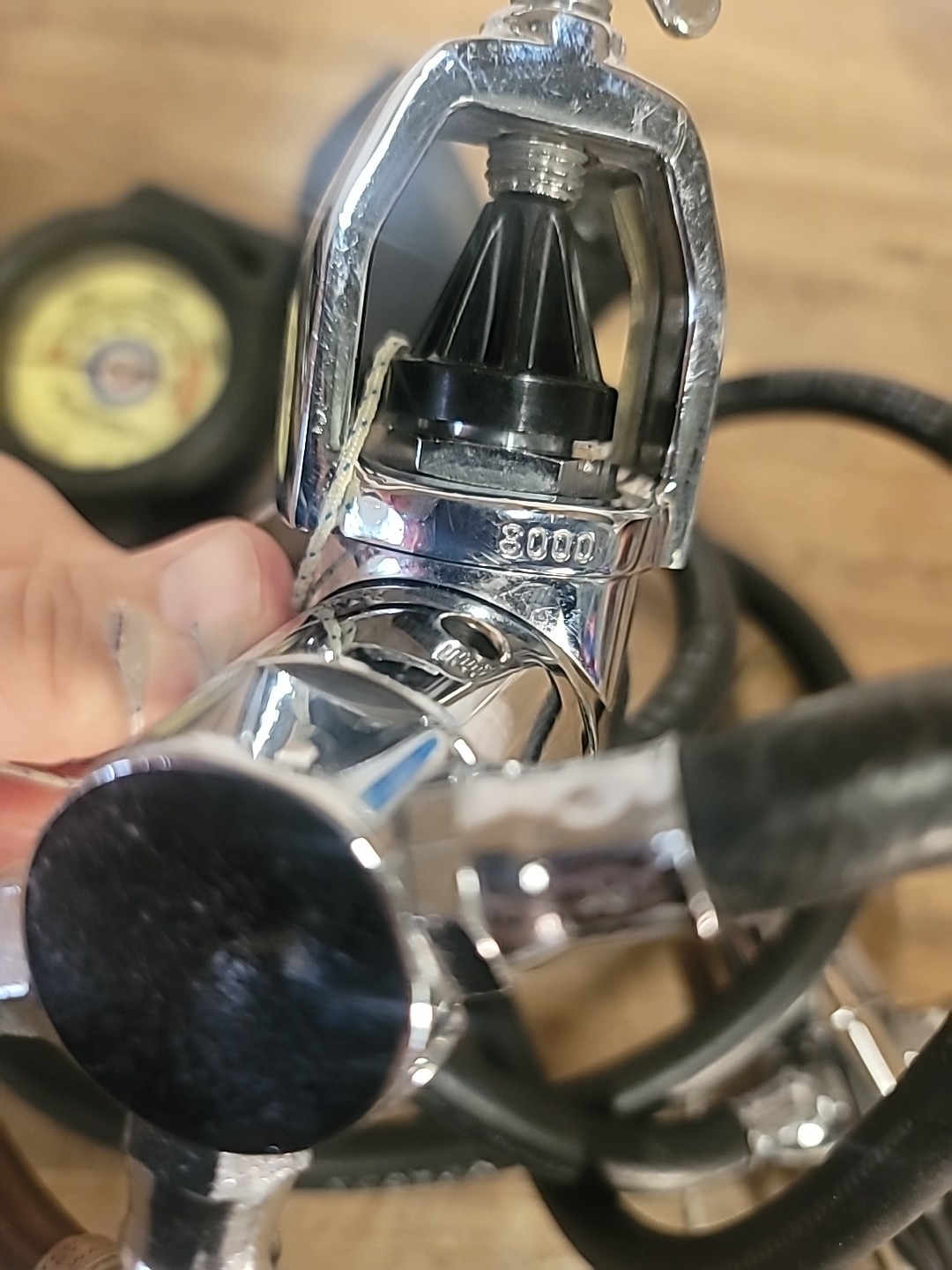 2- Scubapro MK5 Late model With Regulators And Gauges Whole Set Up