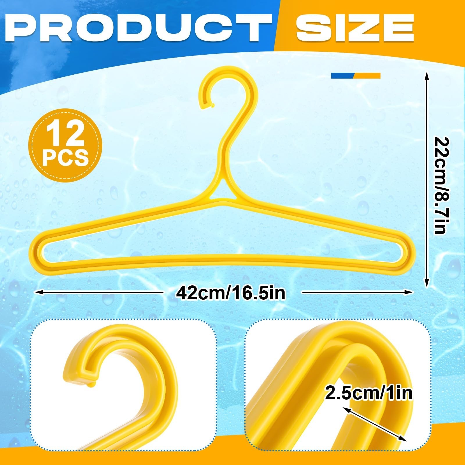 Wetsuit Hangers for Scuba Diving & Surfing – Heavy-Duty Drysuit Hanger with W…