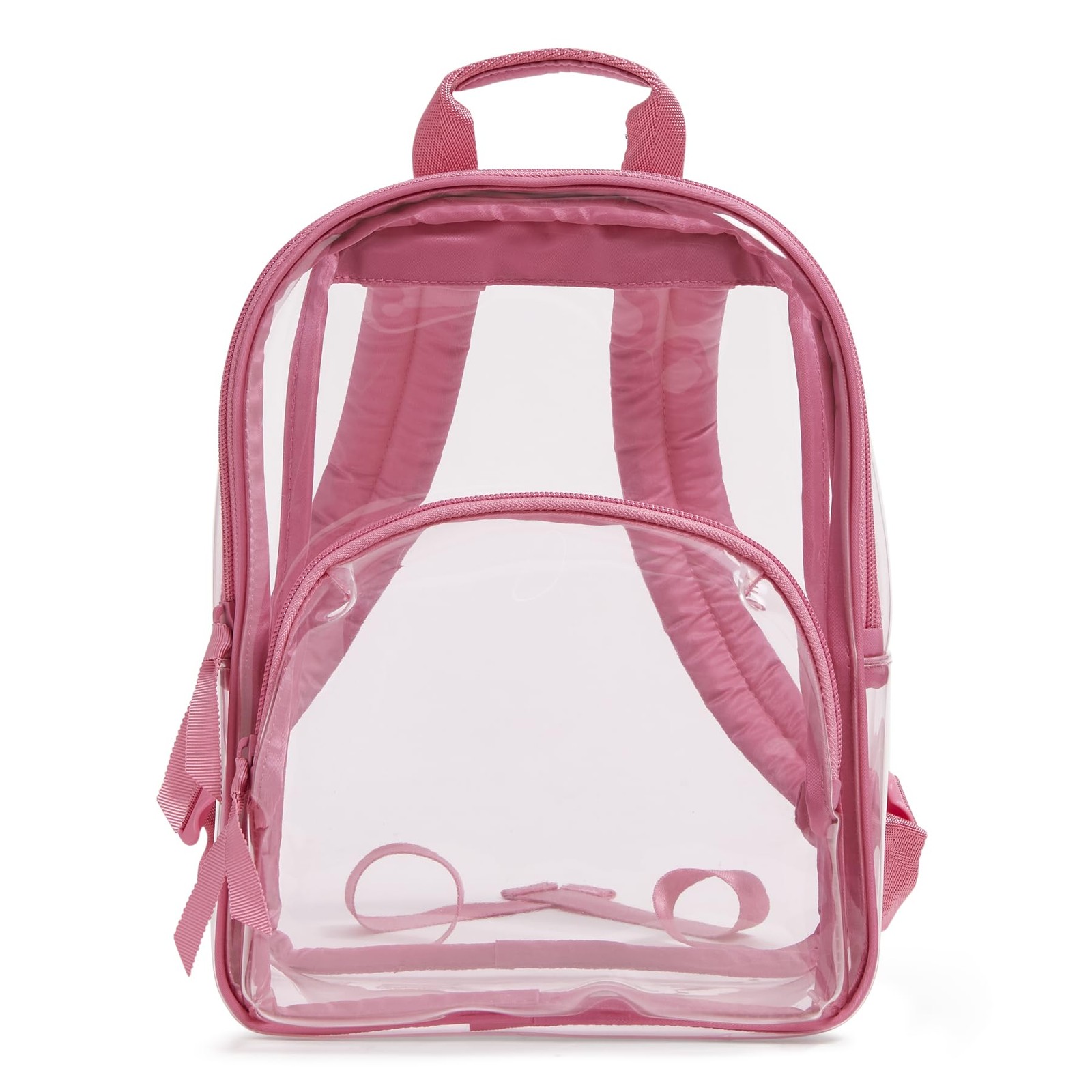 Vera Bradley Clear Small Backpack, Ibis Rose, One Size Size, Rose