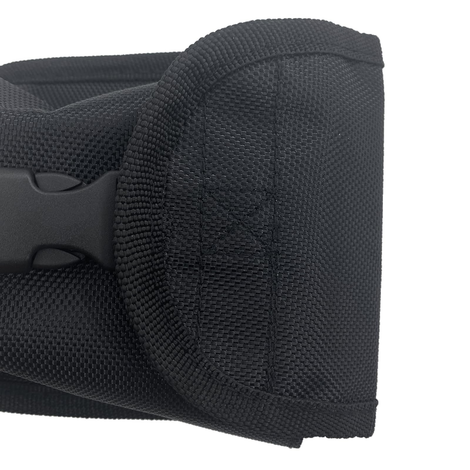 Mophoexii Scuba Diver Trim Weight Pocket – Nylon Belt Bag 5LB, Black 1 Pair