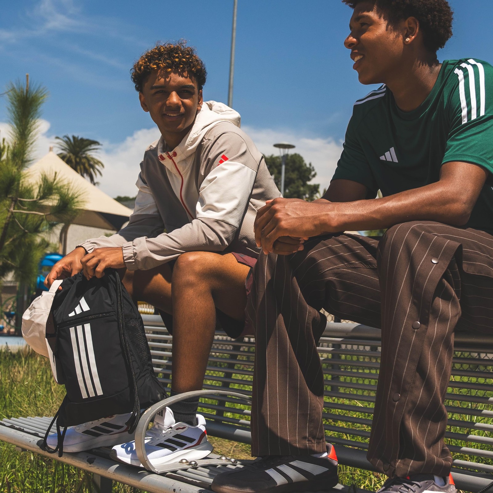 adidas Alliance Sackpack – One Size, 2/Jersey Onix Grey/Black/White