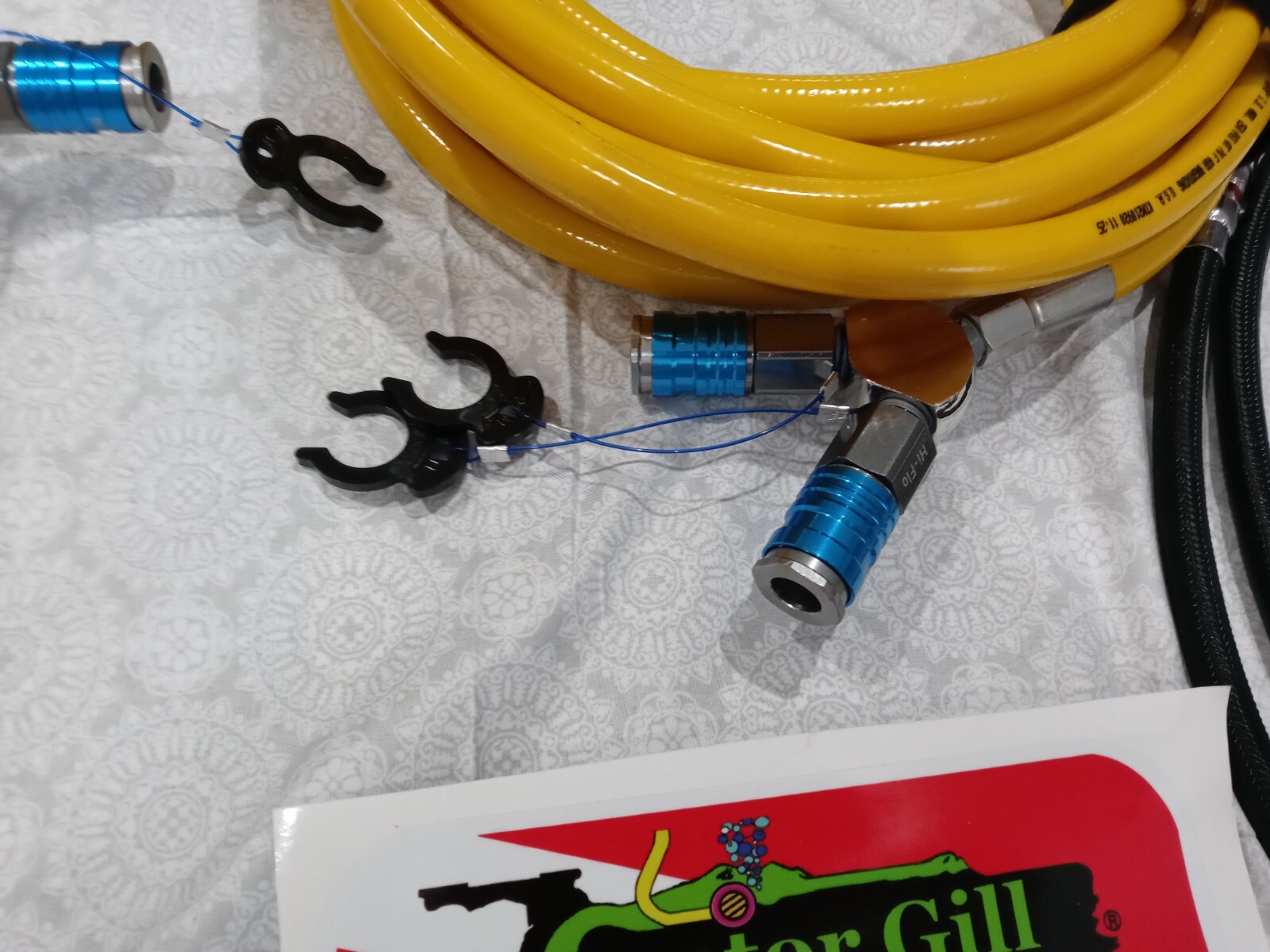Hookah Diving 2 diver 75′ Hose package/5 Micron filter. Just add a COMPRESSOR