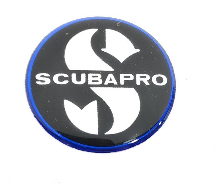 SCUBAPRO Logo Purge Button Decal Sticker R190, G250, G250HP, G200, G200B #3453