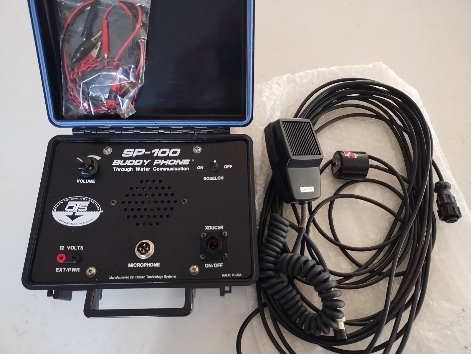Ocean Technology Systems SP-100 Surface Buddy Phone For Scuba Diving
