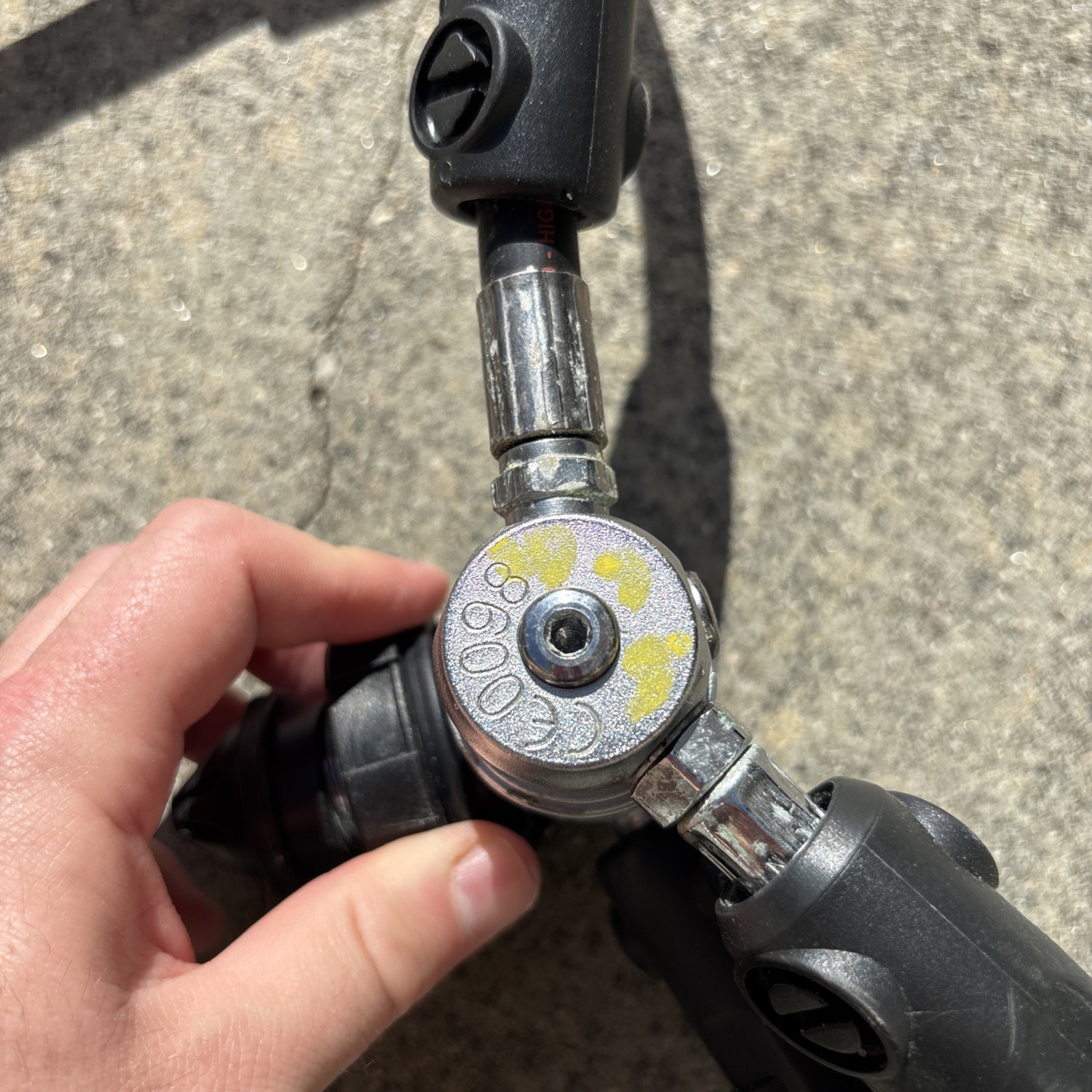 SCUBAPRO MK25/ S600 REGULATOR Octopus Used
