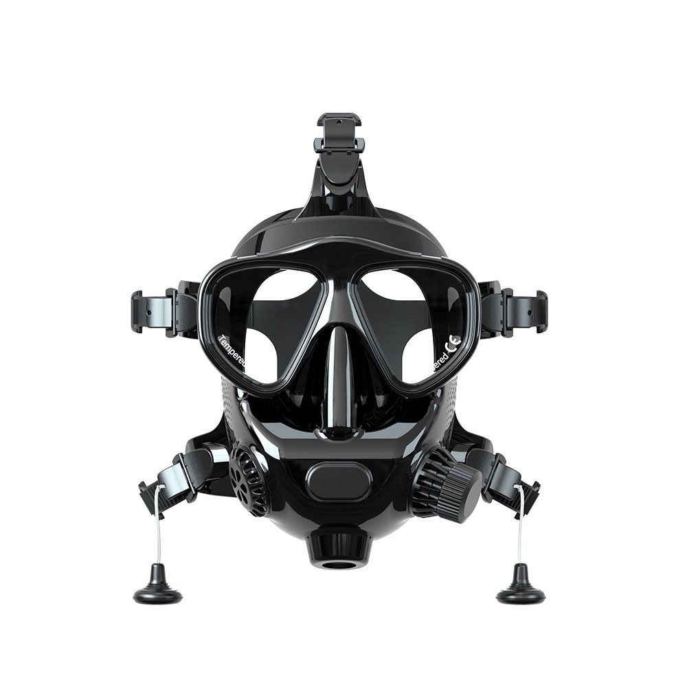 Scuba Diving Mask Full Face Snorkel Mask,Dry Top System 180 View Comfortable Fit