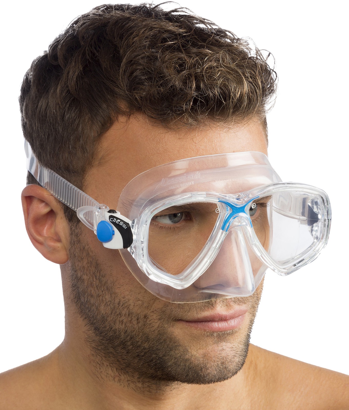 Cressi Marea Adult Small Inner Volume Mask for Scuba, Snorkeling