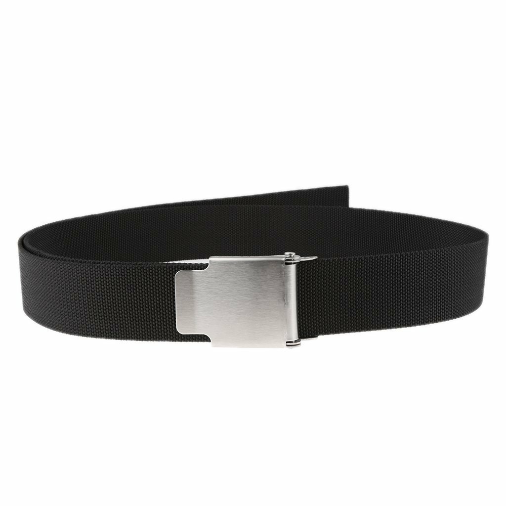 67″ Long 2″ Webbing Belt Durable Strong Nylon Scuba Diving Weight Belt Black