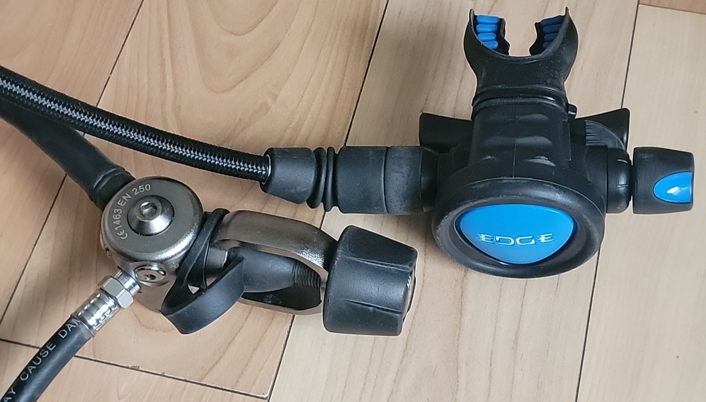 Edge Gear EN 250 Regulator Edge Scuba Diving Set – TESTED READ