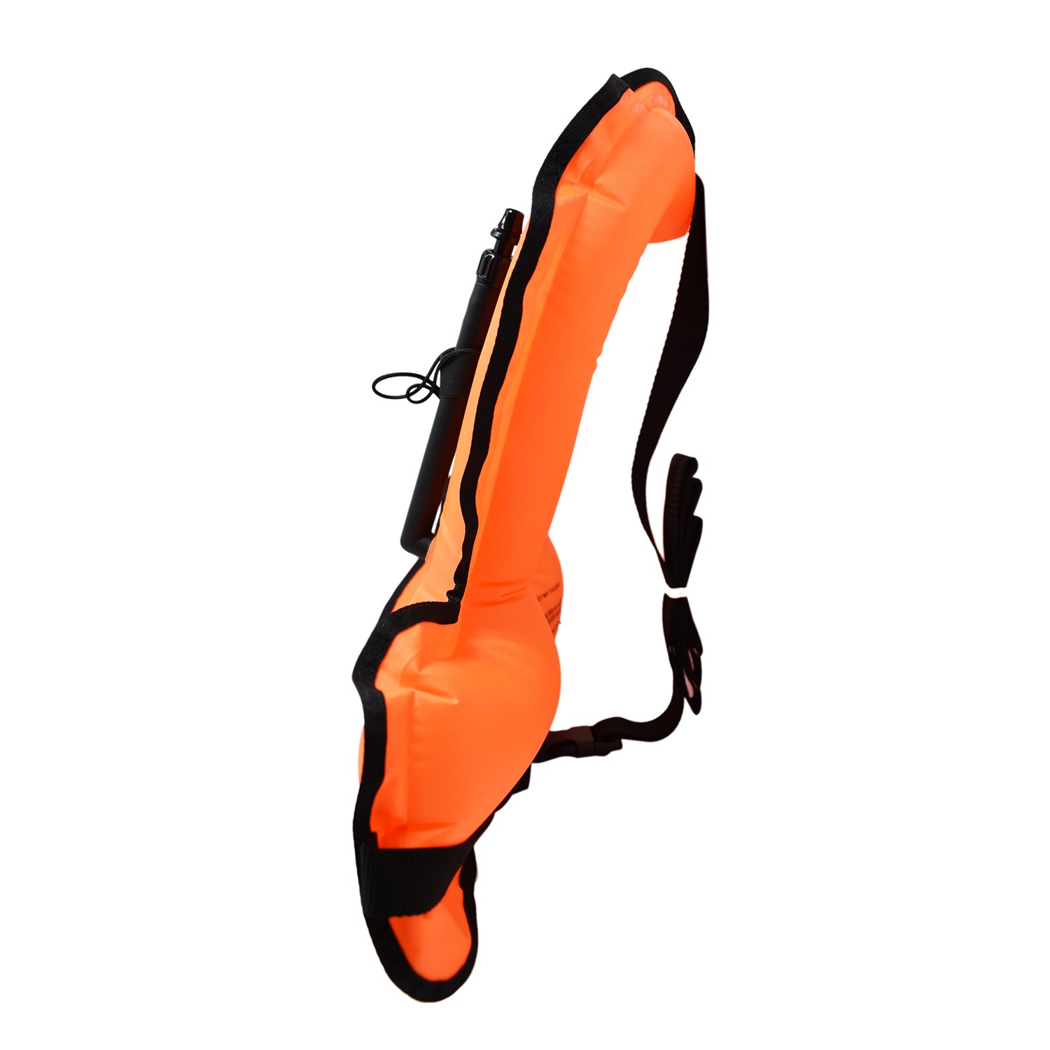 Scuba Choice Youth Kids Orange Snorkel Vest With Front Pocket & Whistle