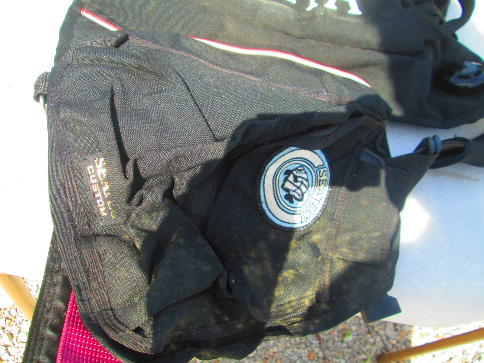 Custom Seatec Original Manta B/C BCD Size Medium? Small? Buoyancy Compensator