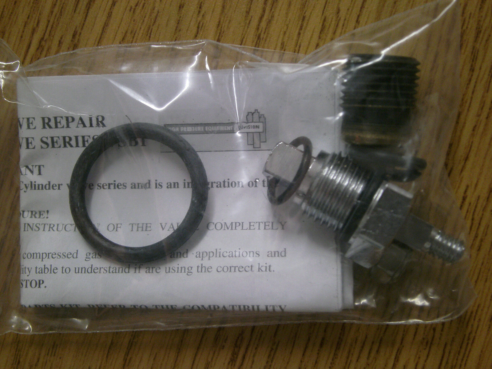 Scuba Diving Tank Valve Genesis Dive Tank K Valve Rebuild Parts Kit New