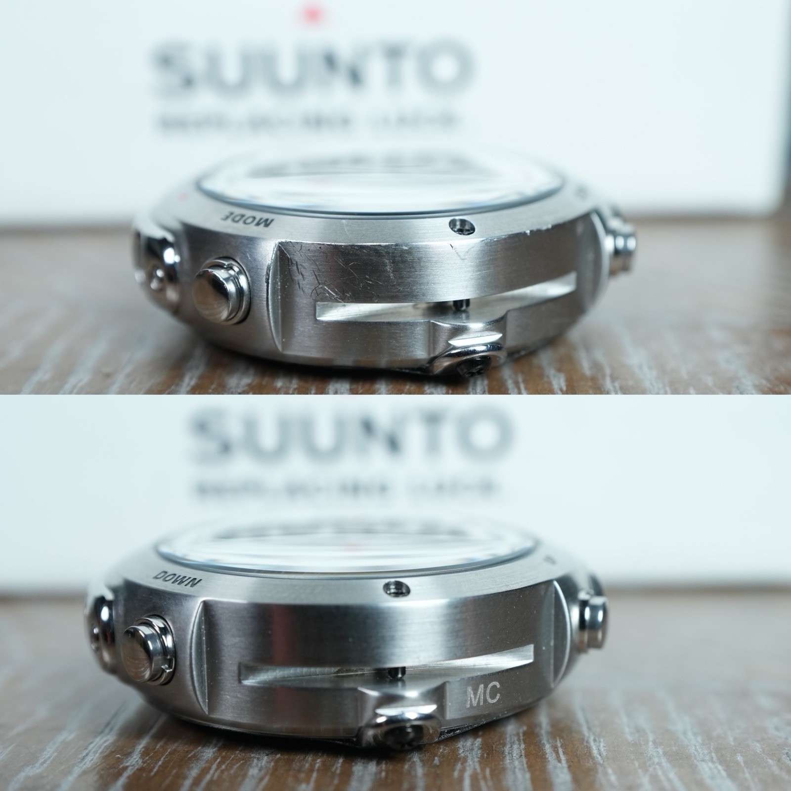 SUUNTO D6 Wrist Diving Computer Digital Compass Watch + Box & New Battery