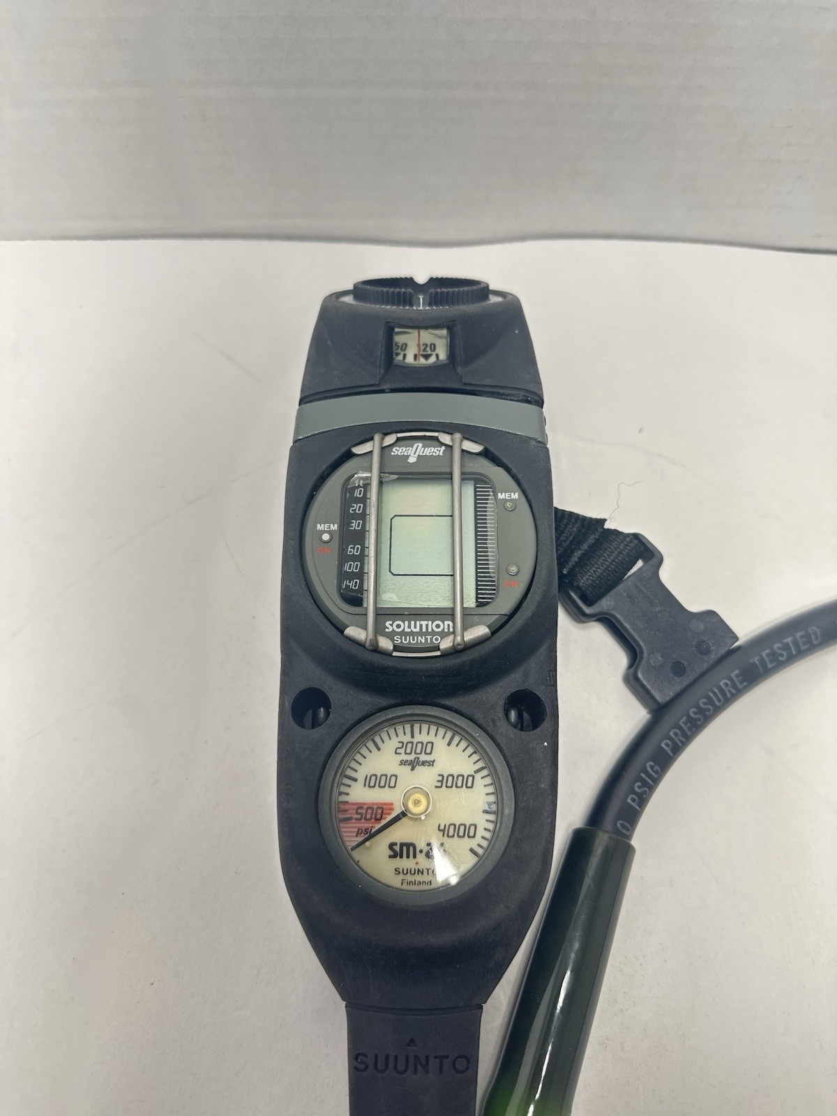 Suunto Scuba Dive 3 Gauge Console Sea Quest Solution Depth Gauge SM-26
