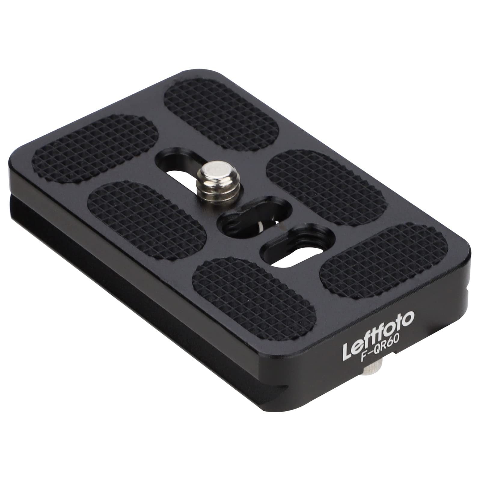 60mm Camera Quick Release Plate, QR Small Plate,Metal Universal 60MM, Black