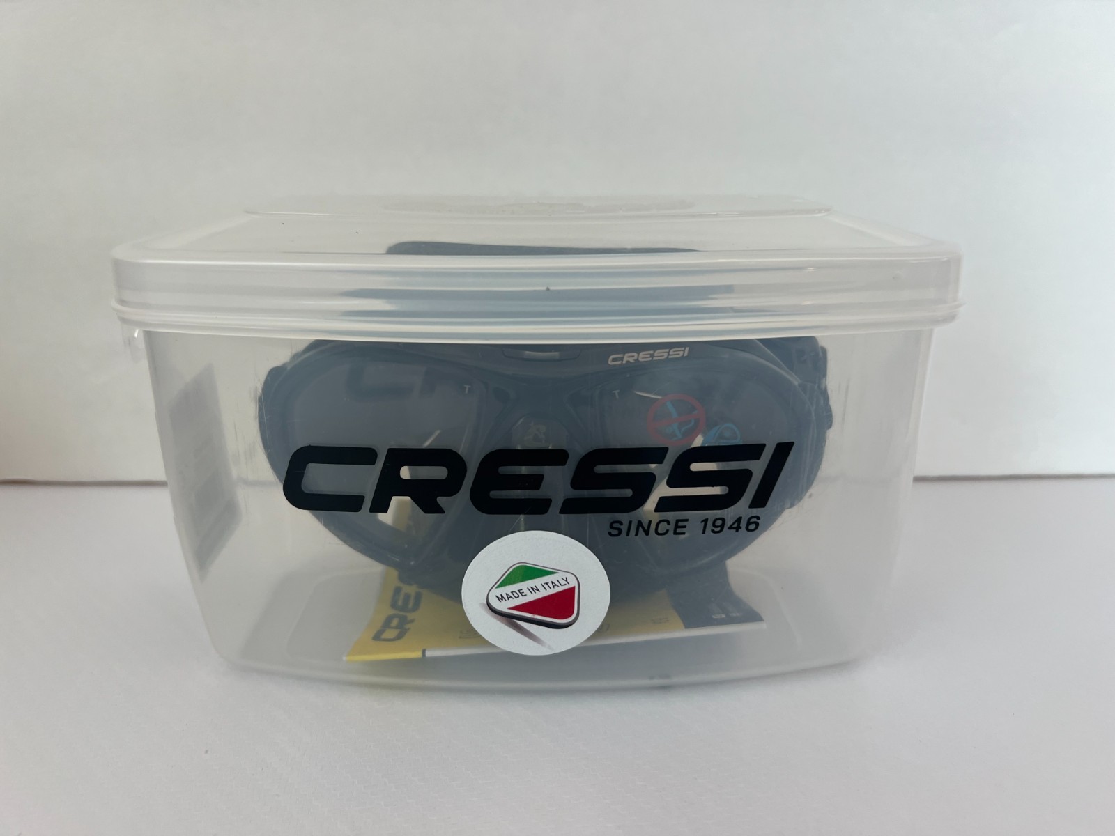 Cressi Nano Mask – Black/Black – Open Box