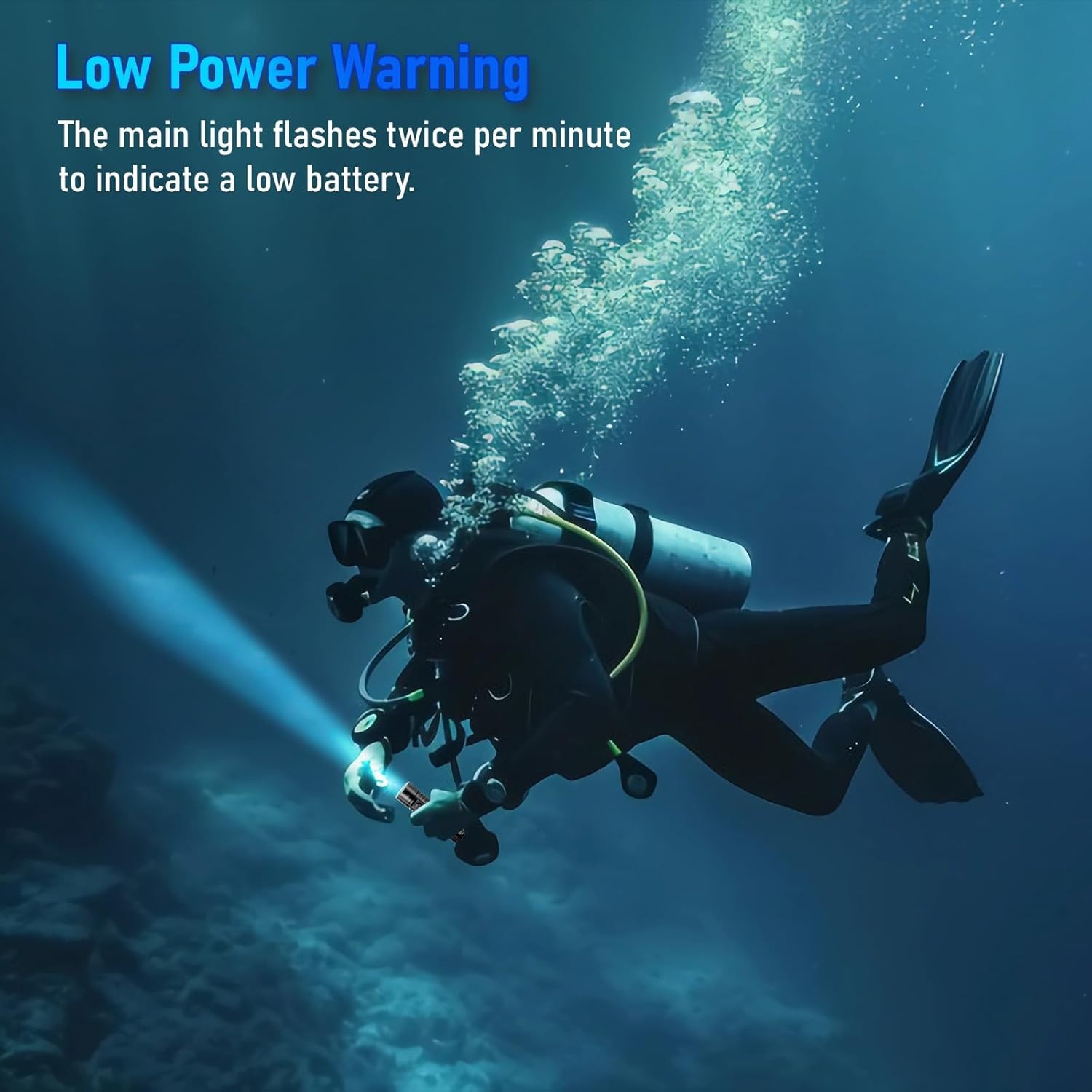 Sofirn SD06 Scuba Diving Flashlight, 3200 High Lumens (6500K)