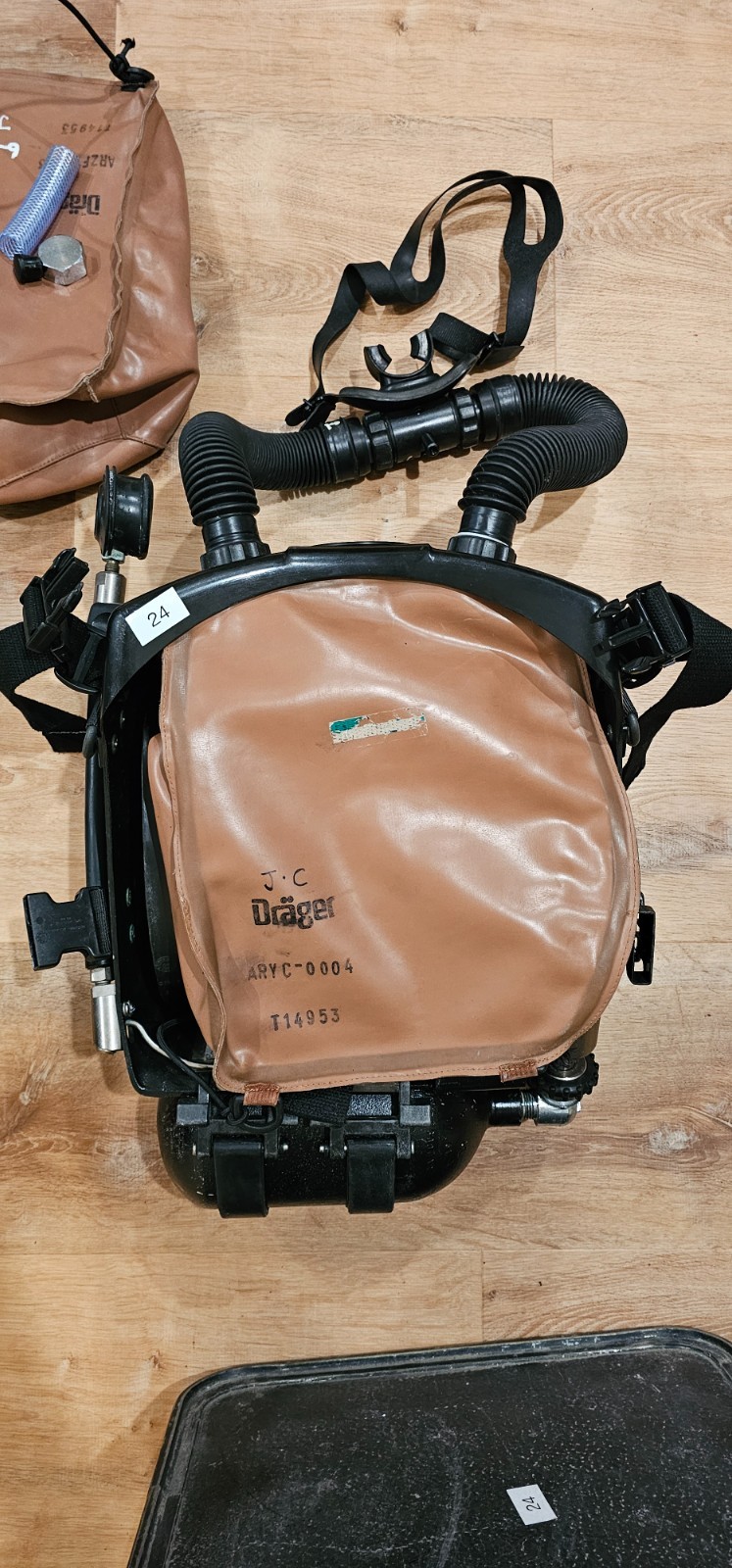 Dräger LAR VI.1 Closed Circuit SCUBA Diving Apparatus Kit with Case Drager
