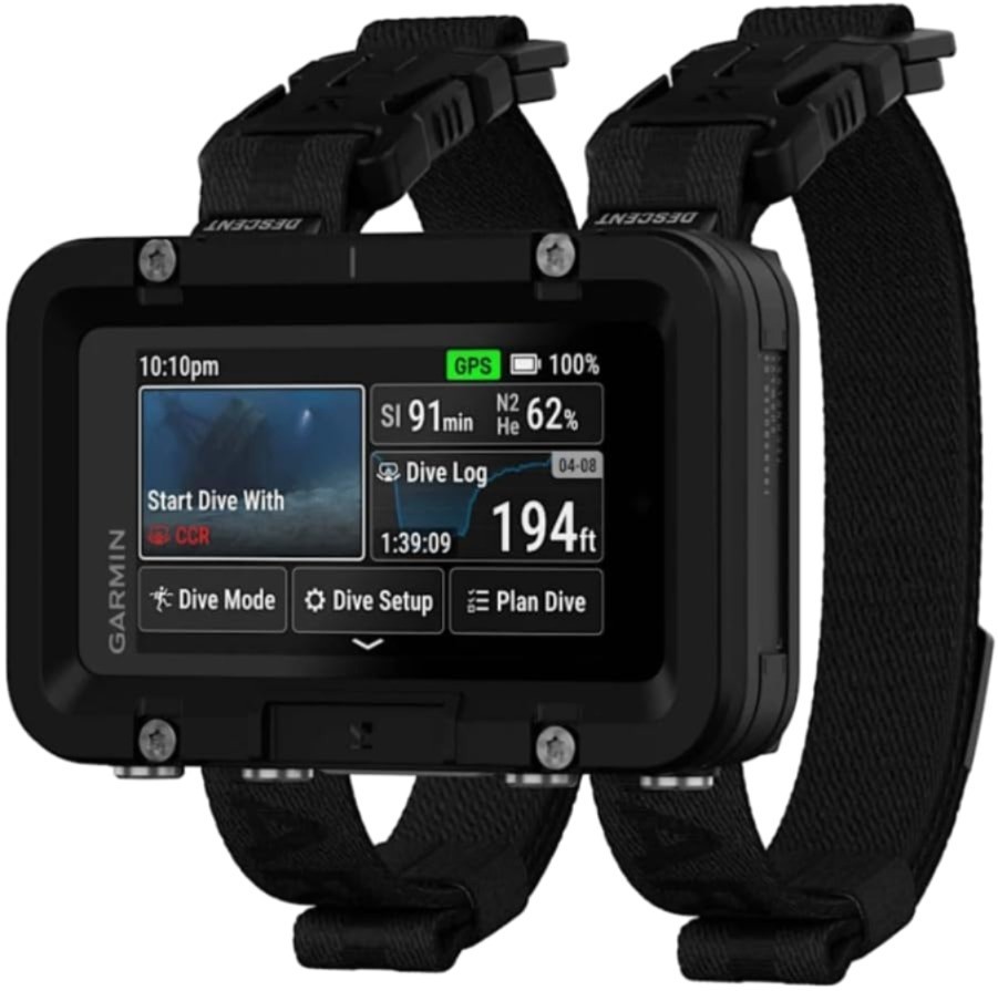 Garmin Descent X50i Premium Dive Computer with 3″ Touchscreen, Black