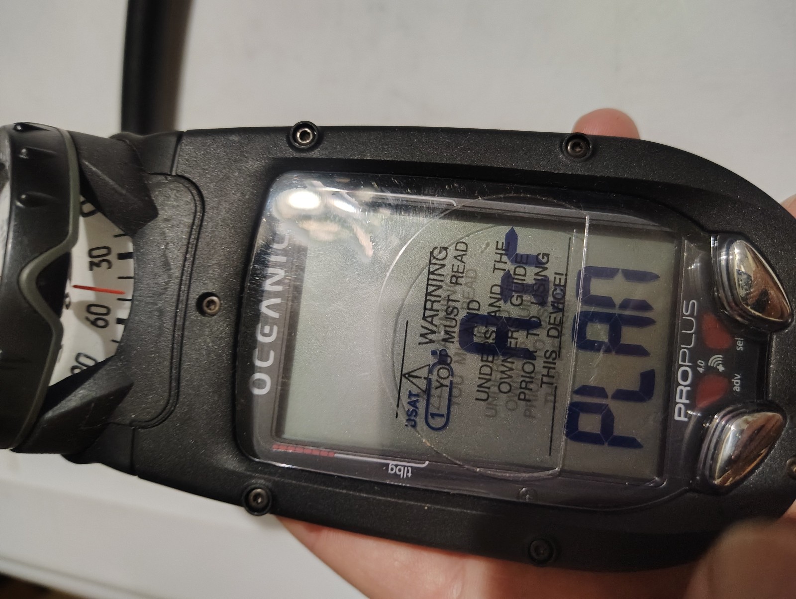 NEW NO COVER Oceanic Pro Plus 4 w Compass Air Integrated Dive Computer Console