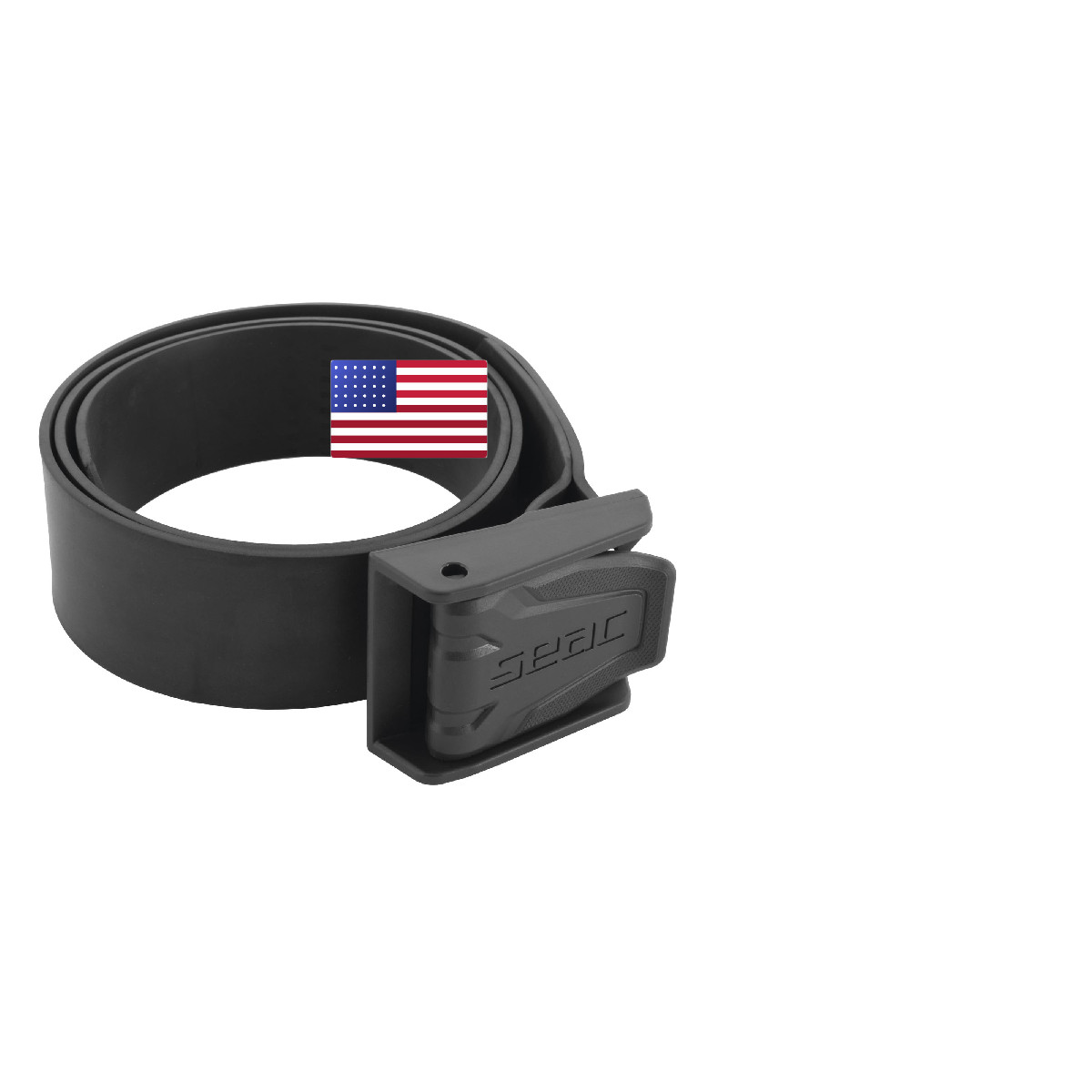 Seac Nylon Buckle Weight Belt Black 0990006005000A