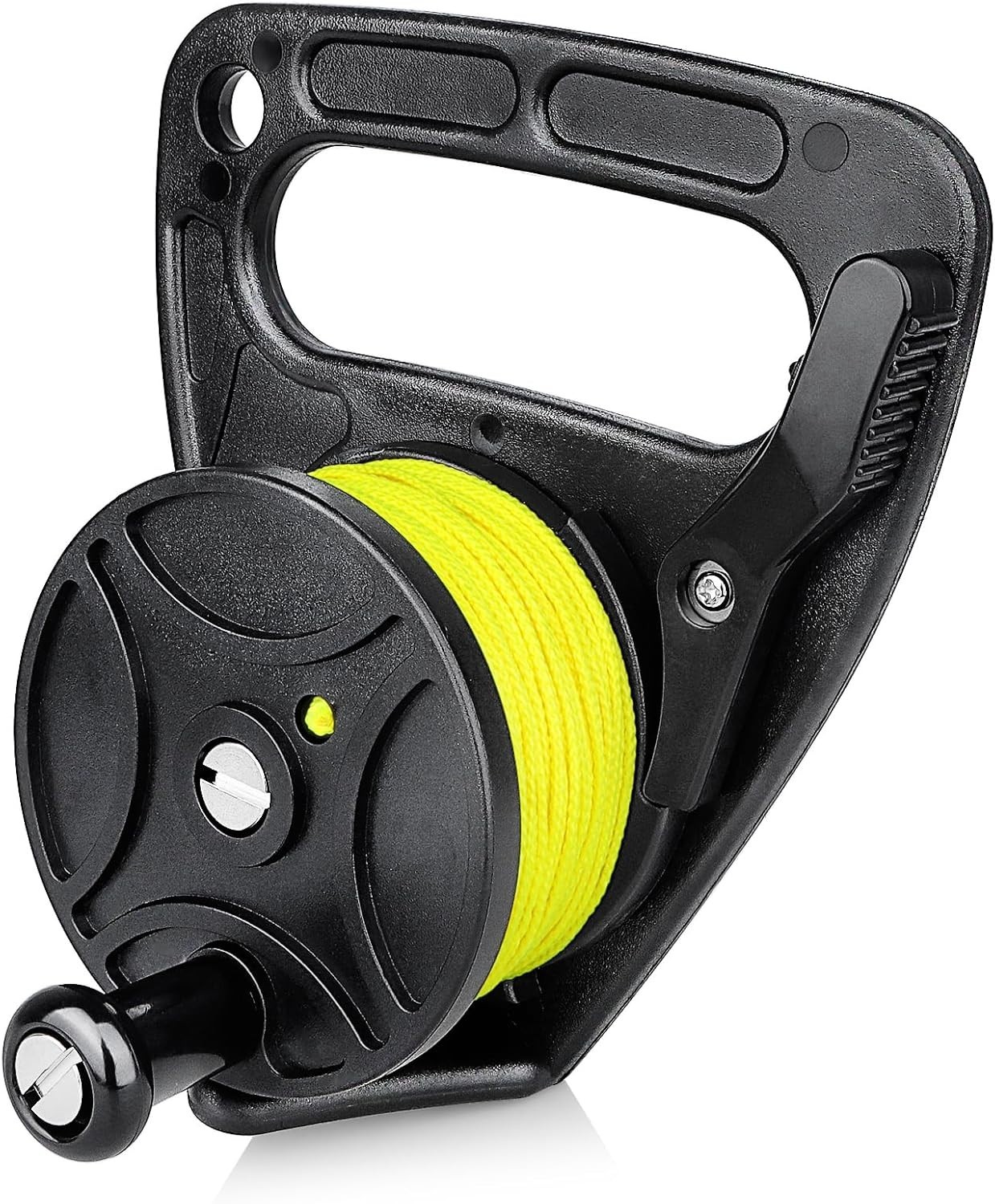 Lightweight 150ft Scuba Diving Reel with Reliable Line Control for Multiple Uses