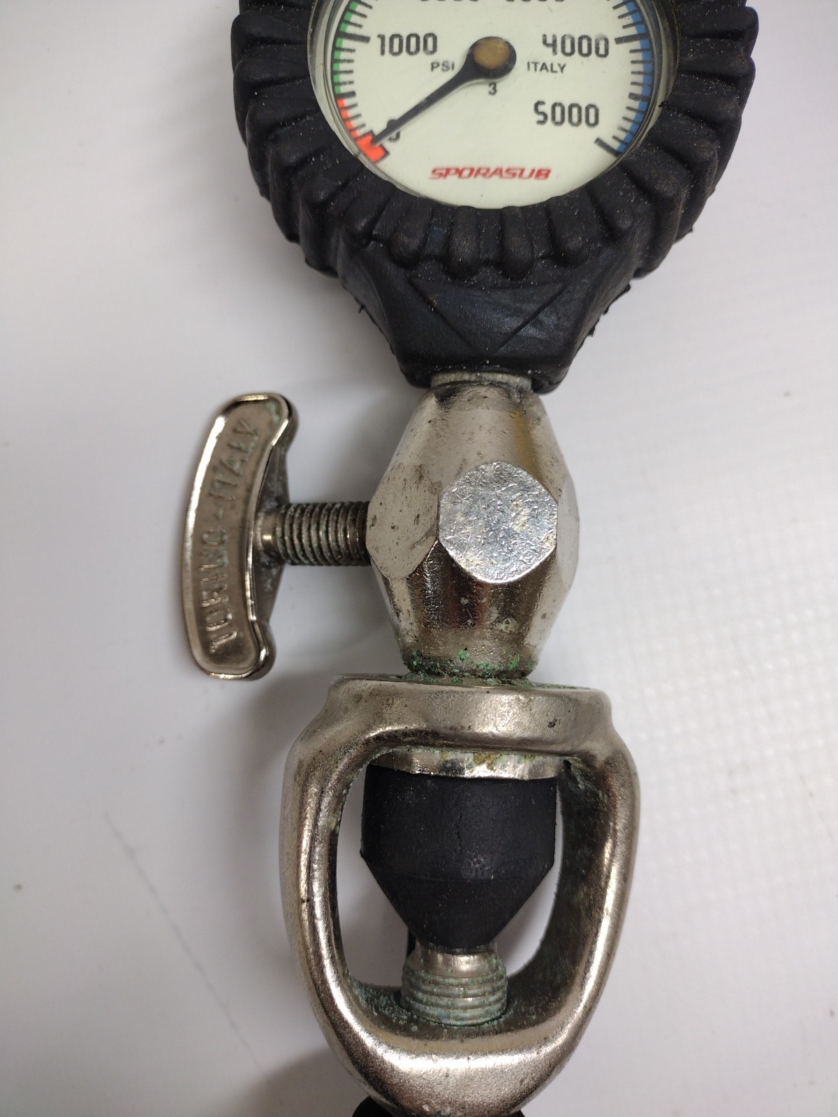 SCUBA Sporasub TANK PRESSURE GAUGE* Up To 5000psi Made In ITALY