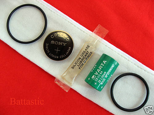 Battery Set For Suunto Vytec, HelO2 & Vyper Air, Recv & Trans Complete NEW!