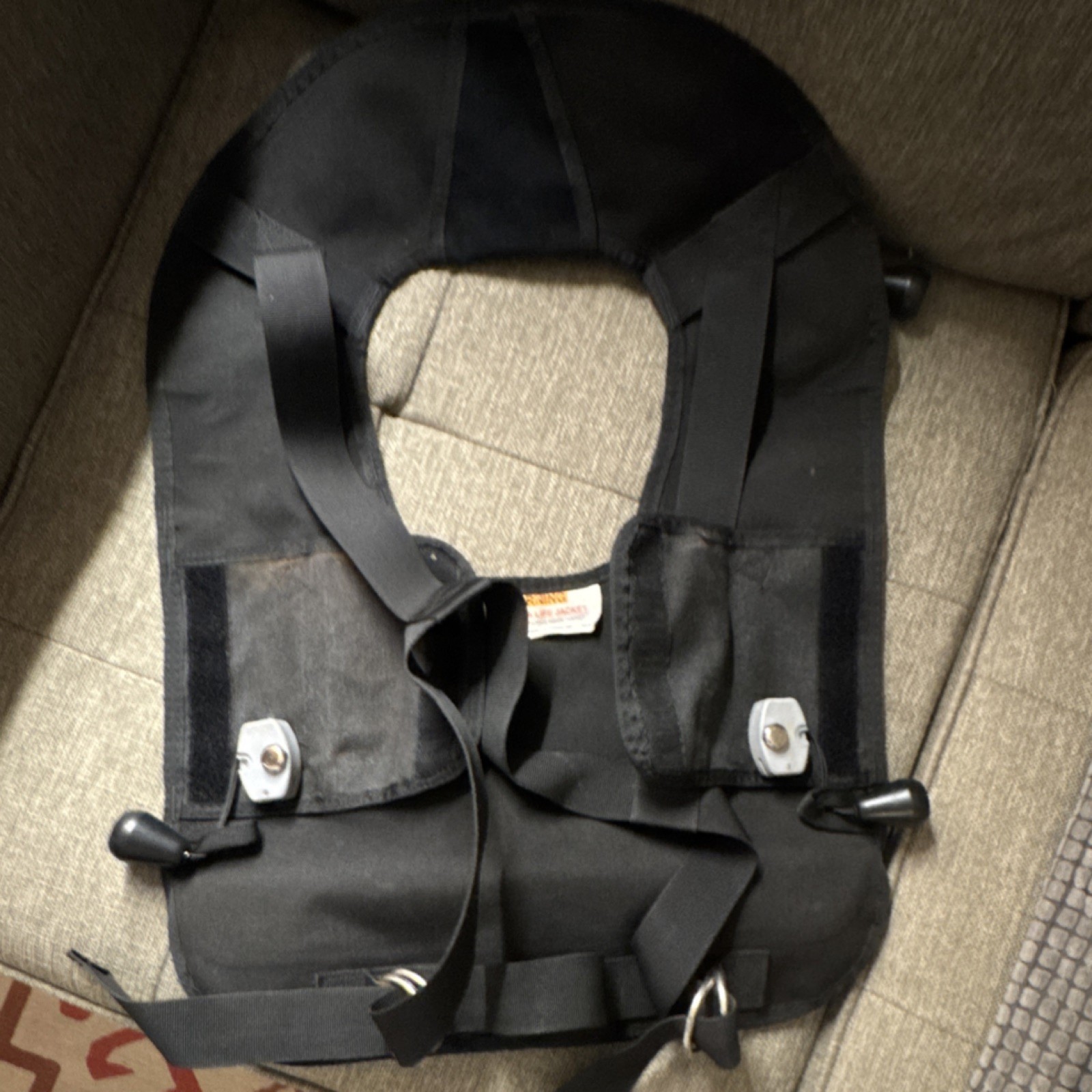 Aqua Lung Para Scout Swimmer Inflation Vest Scuba Snorkel Buoyancy BCD CO2 38 g