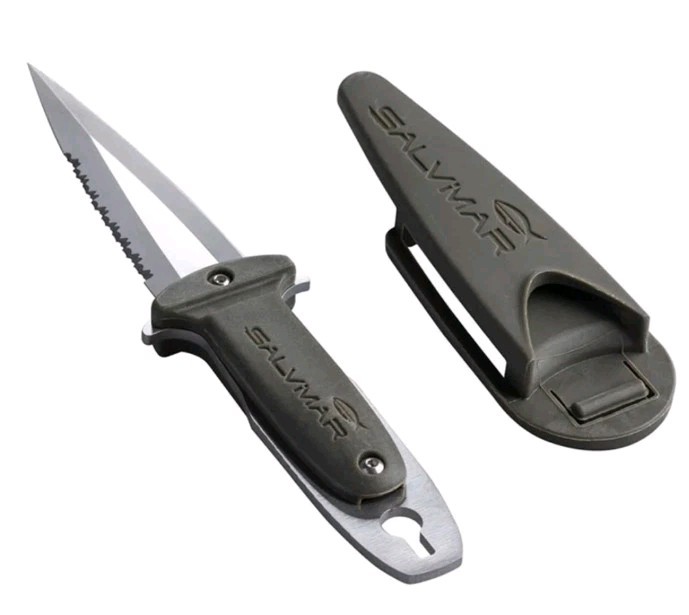 Salvimar ST-atlantis Dive Knife & Sheath MISB