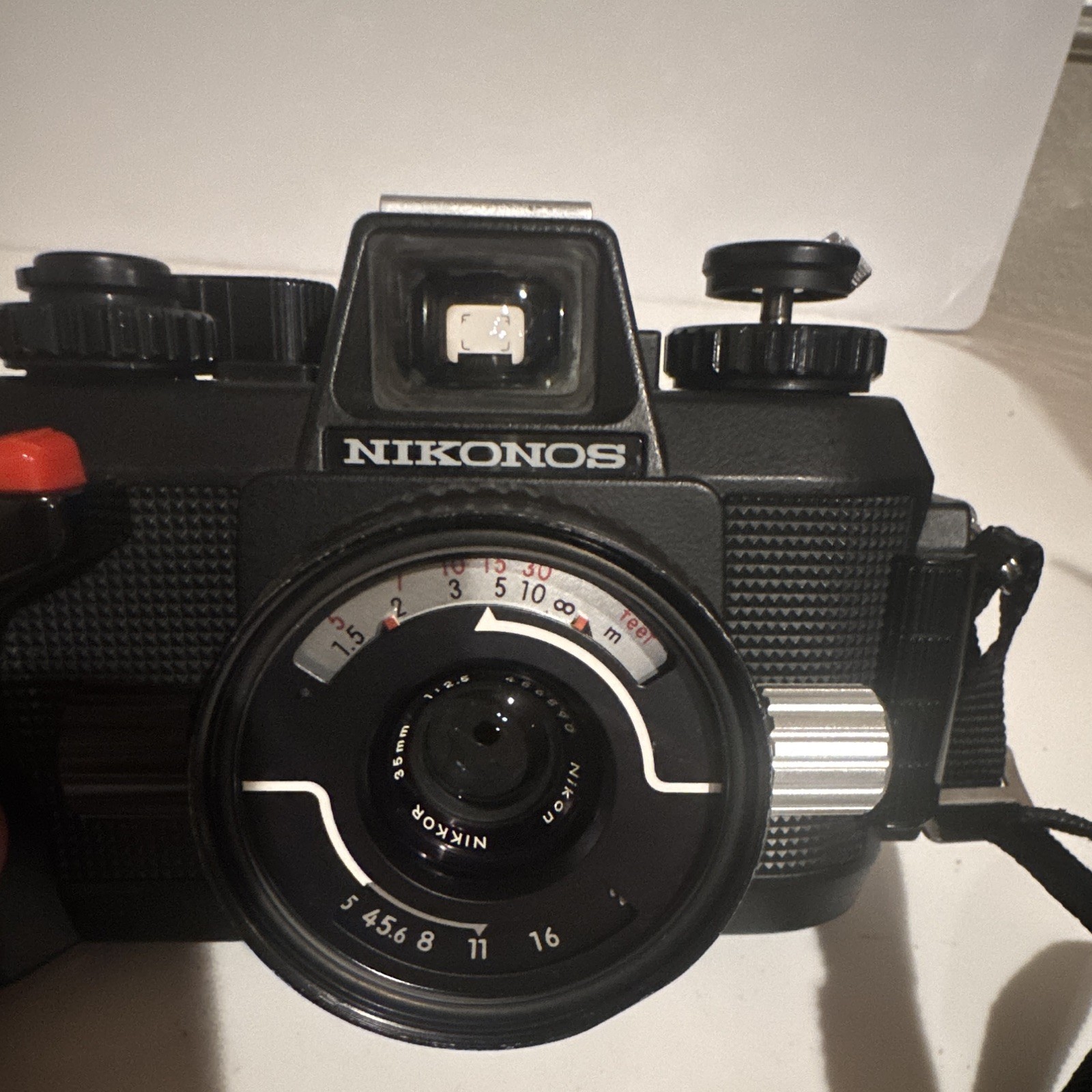 Nikon Nikonos IV-A Underwater 35mm Film Camera w/ Nikkor Lens Black Strap