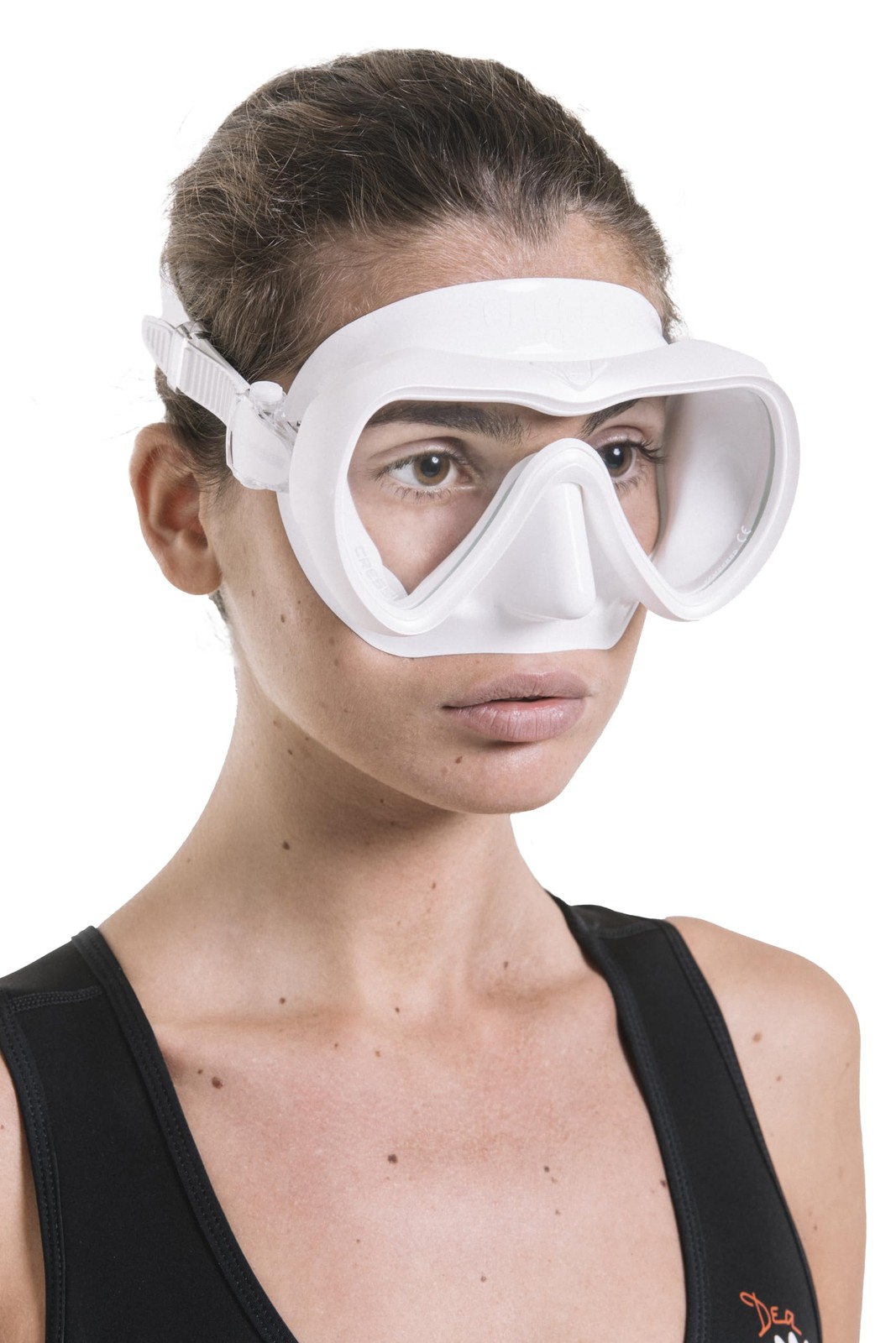 Cressi A1 White/White Clear Lens