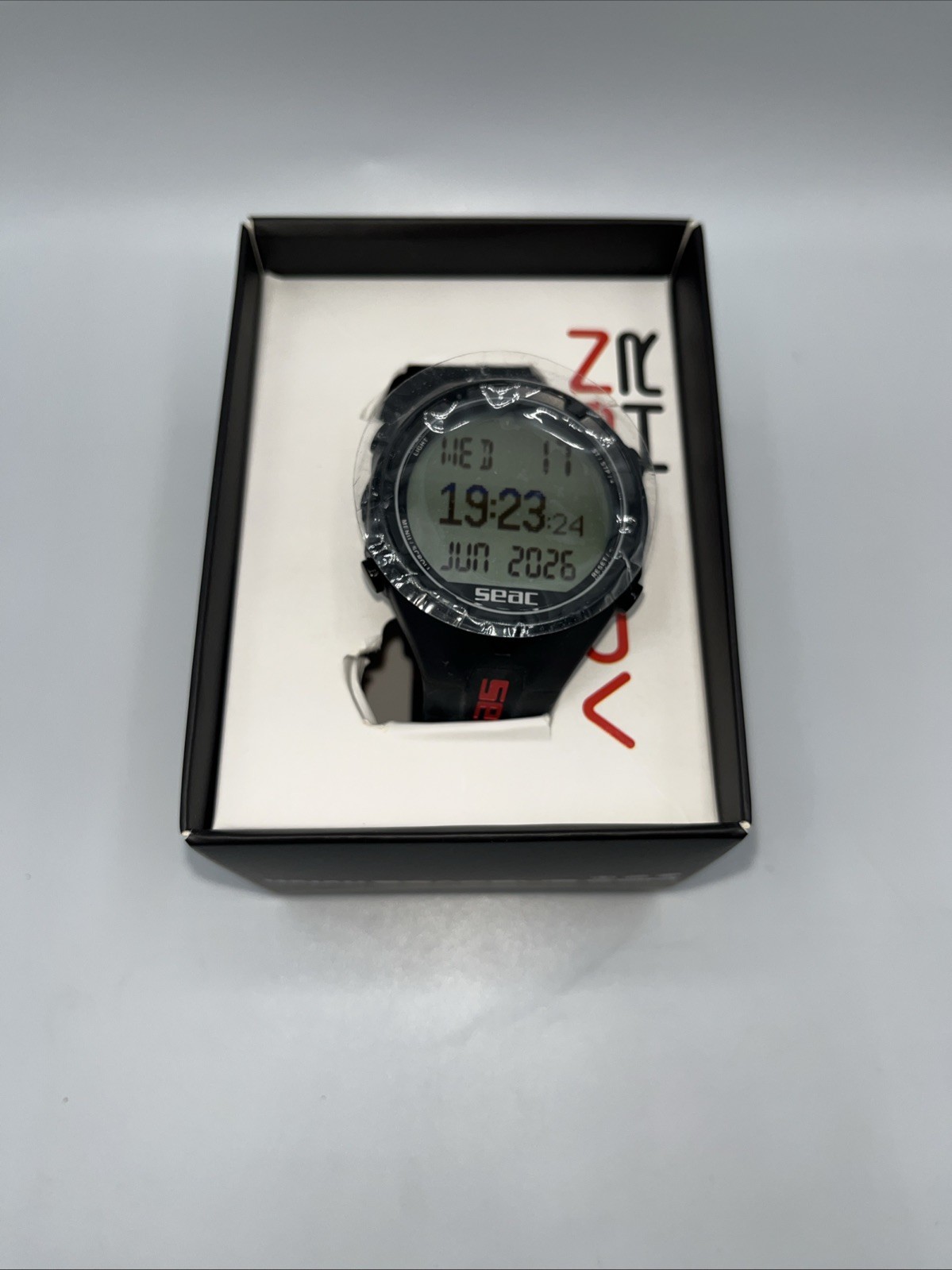 Seac Action HR Dive Computer Scuba Freediving Gauge Mode with LCD Display